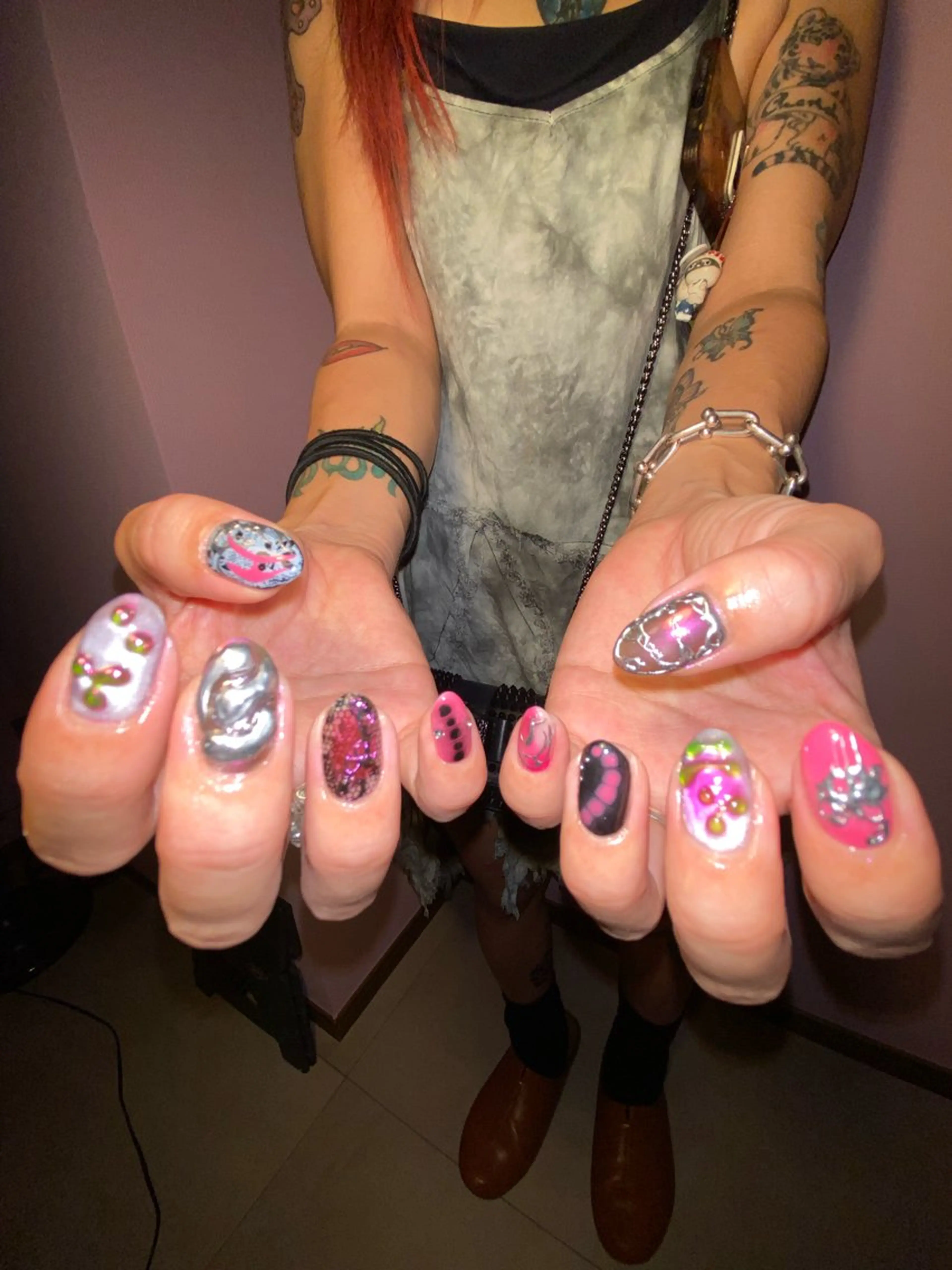 ネイル NICO nail　三軒茶屋店　ネイル＆アイラッシュ所属・oichan 𖦹°‧のネイルデザイン