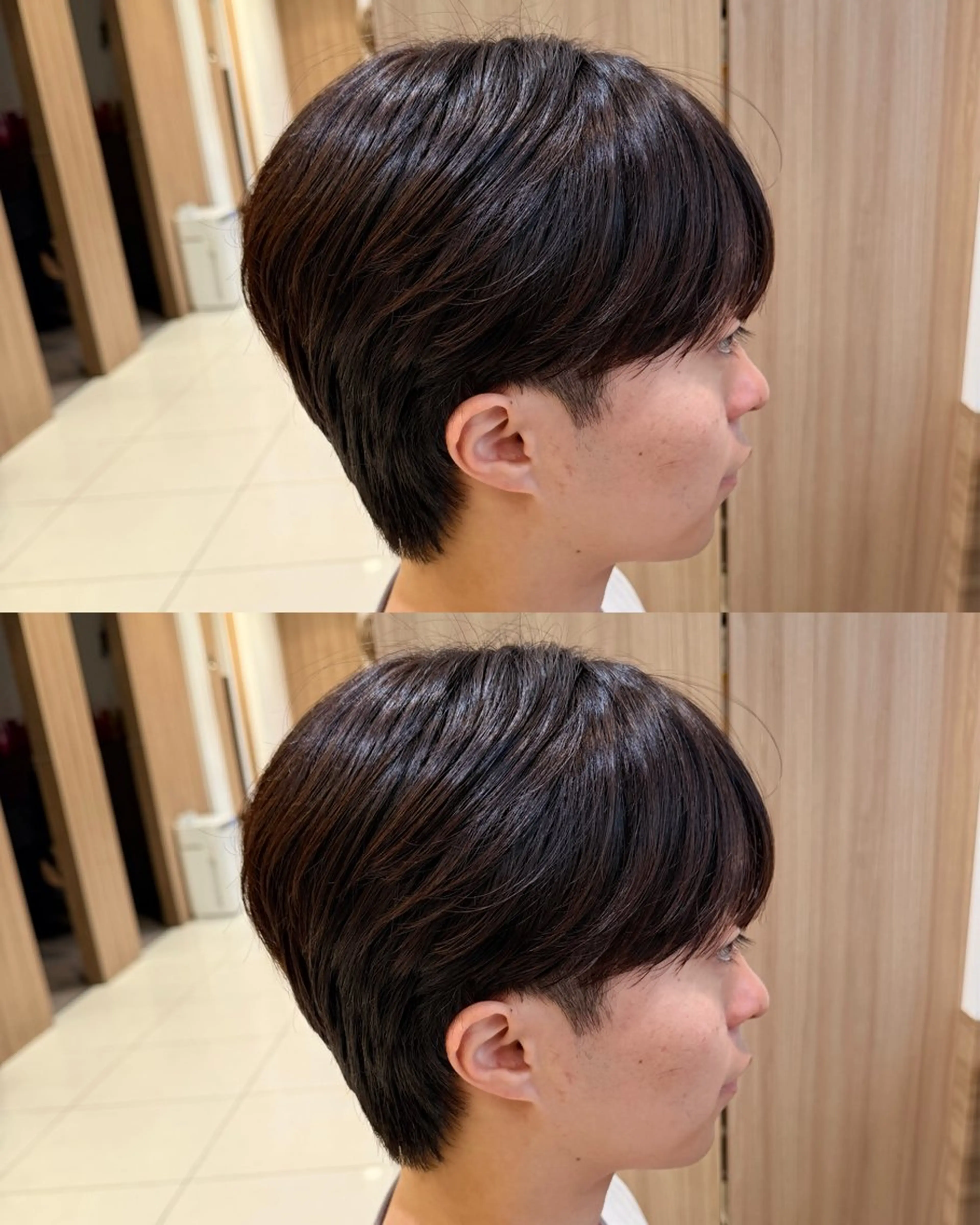 パーマ メンズ マッシュ シースルーマッシュ 縮毛矯正 カット 縮毛矯正 波巻き･カルマ パーマ特化/aoiのヘアスタイル