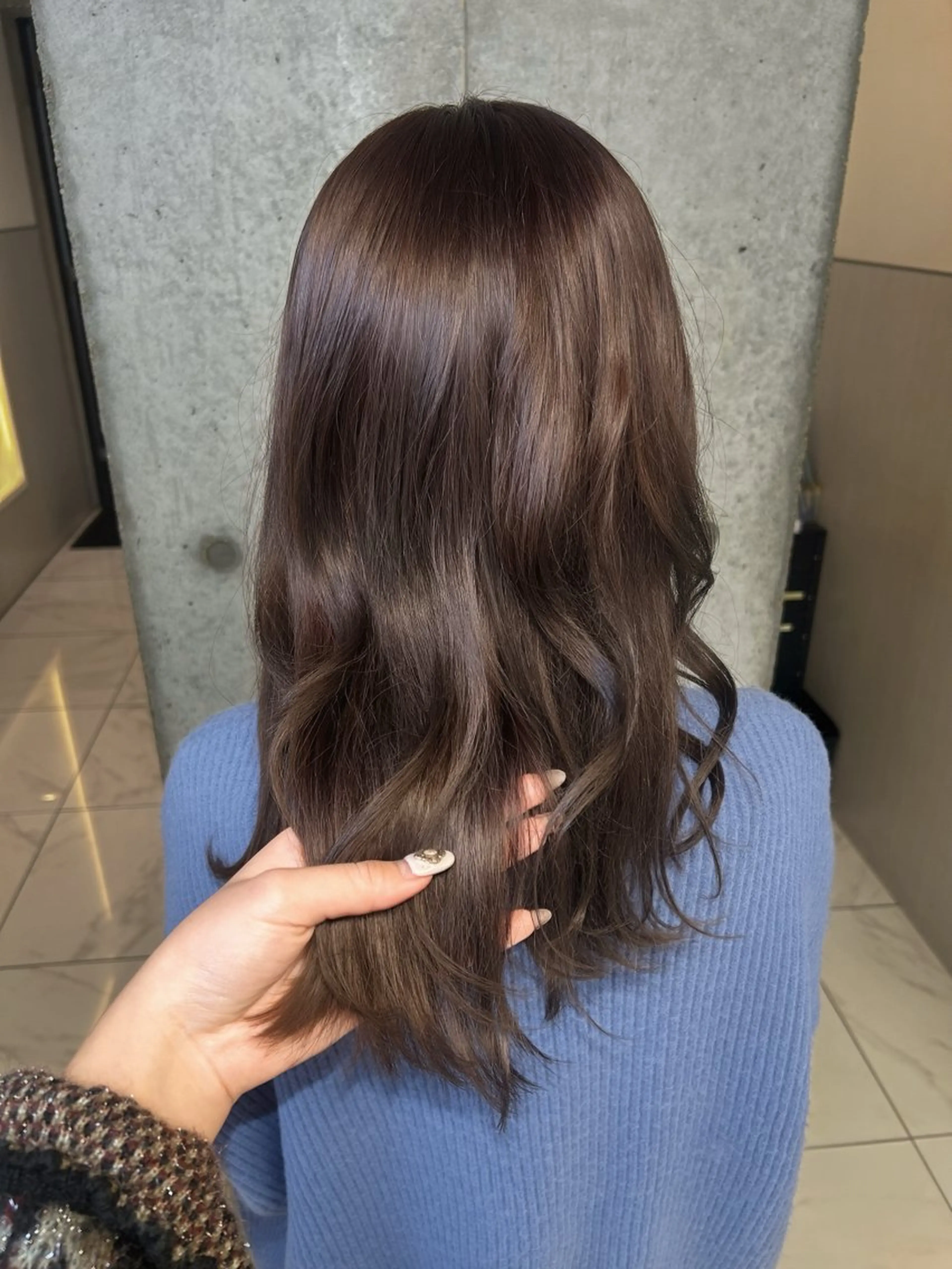 カラー ブリーチ ダブルカラー ブリーチなしカラー ヘアカラー ️💜akari💜 ハイトーン/レイヤーのヘアスタイル