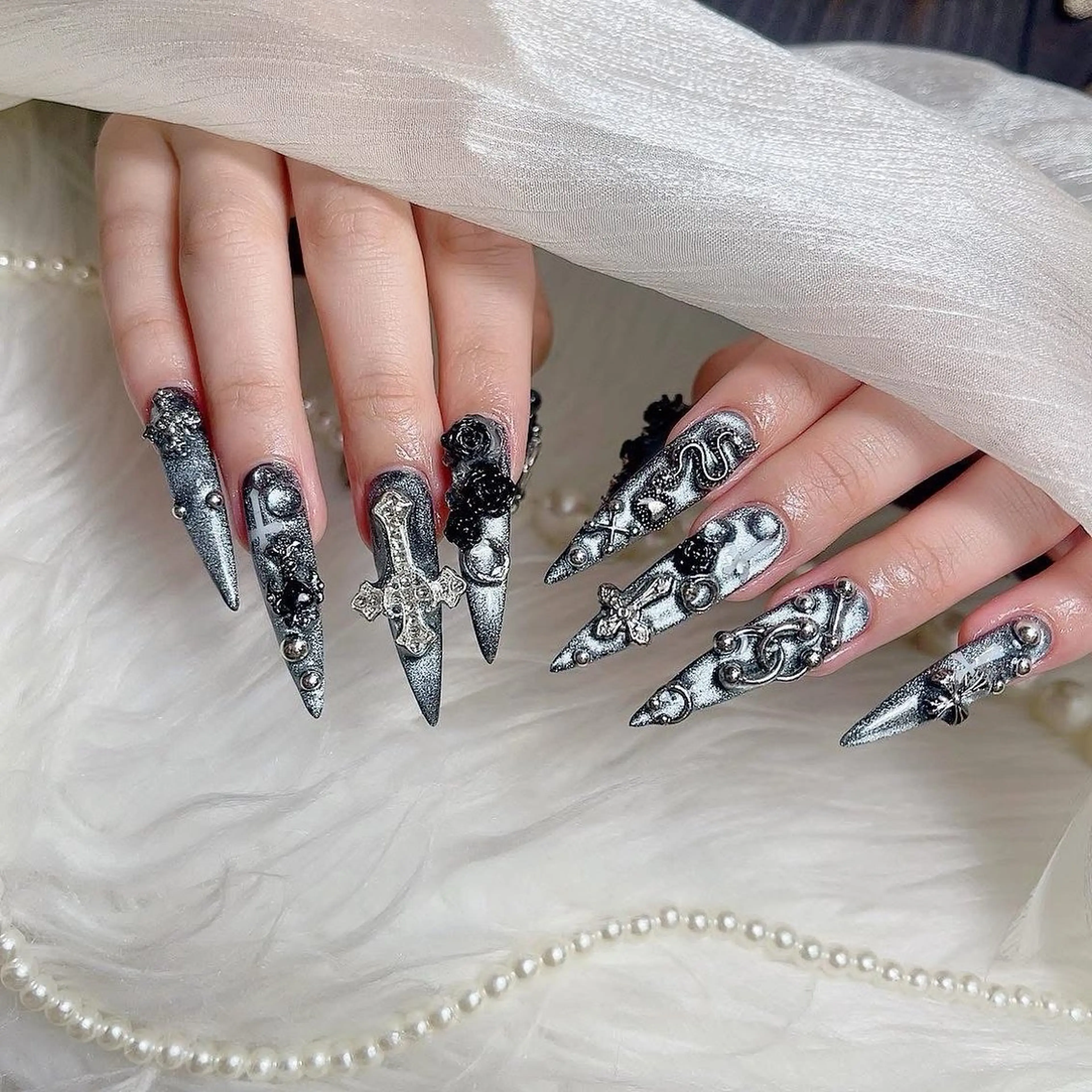 ネイル ハンドネイル Hi Beauty 渋谷(ネイル、ハイパーナイフ6、脂肪れいきゃく、マッサージ＆エステサロン)所属・Hi beauty 渋谷のネイルデザイン