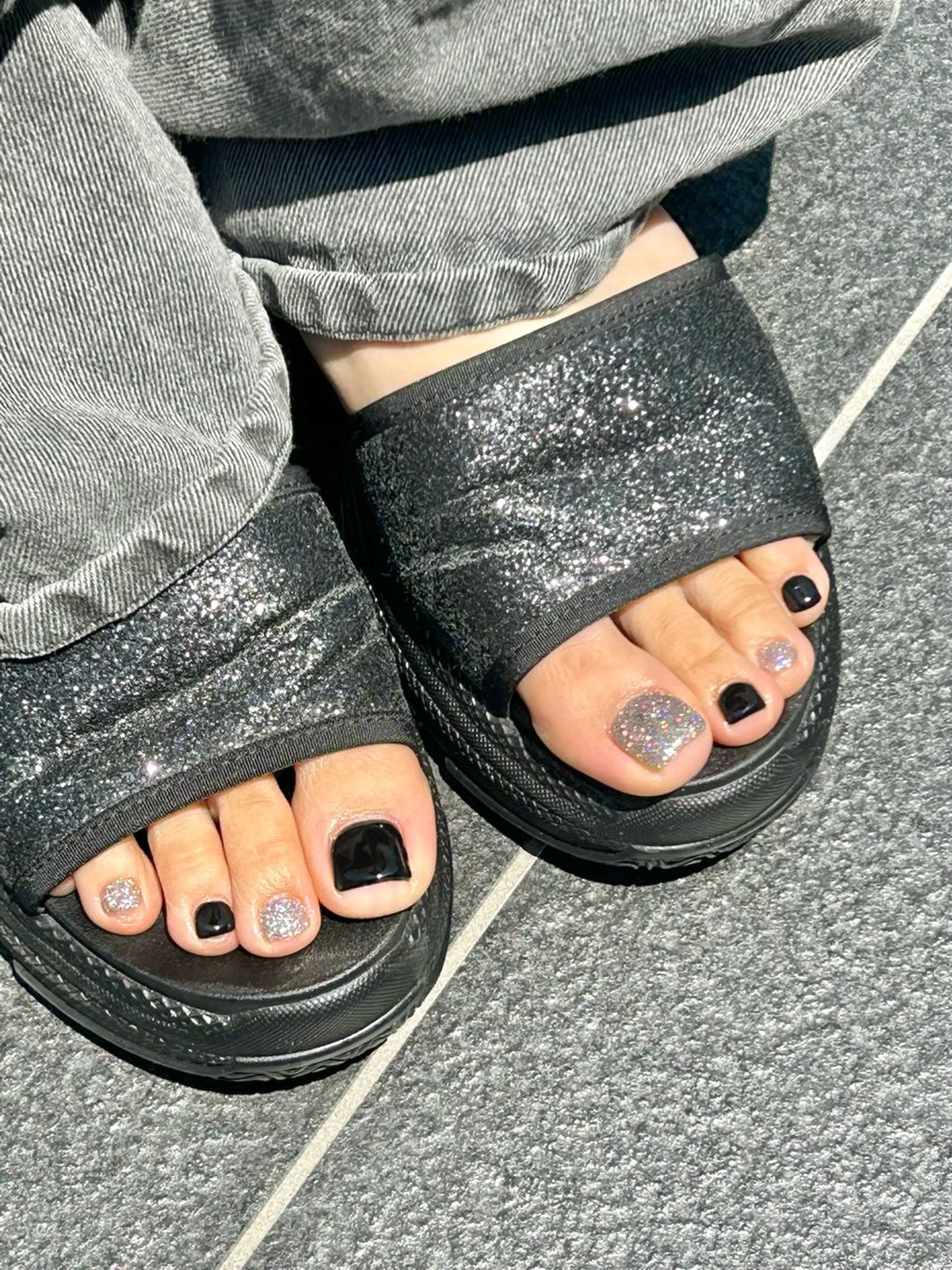 ネイル フットネイル Mana  🫧 パラジェル⌇自由が丘のネイルデザイン