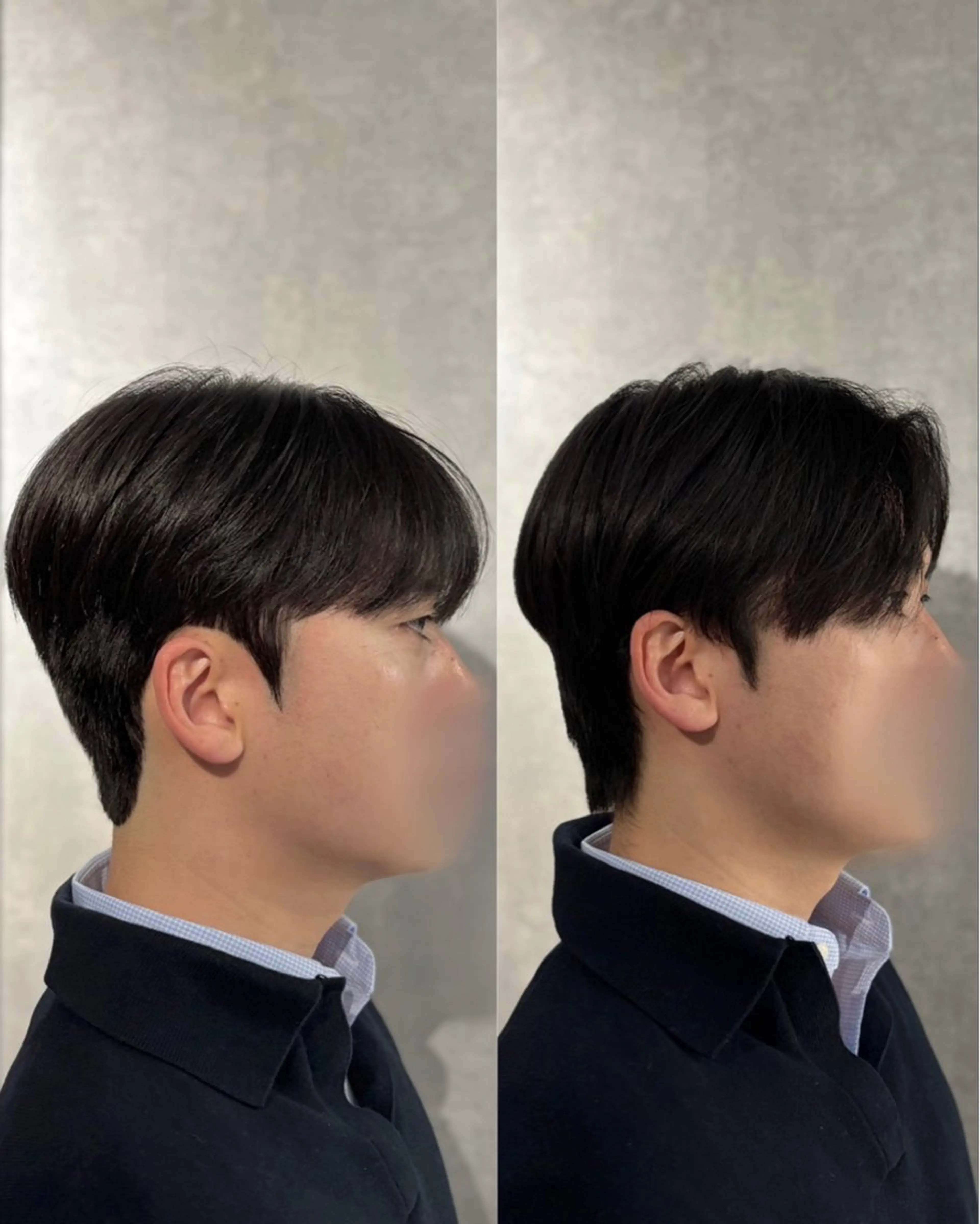 ショート パーマ メンズ カット パーマ 韓国メンズヘア/ ダウンパーマ/歩夢のヘアスタイル