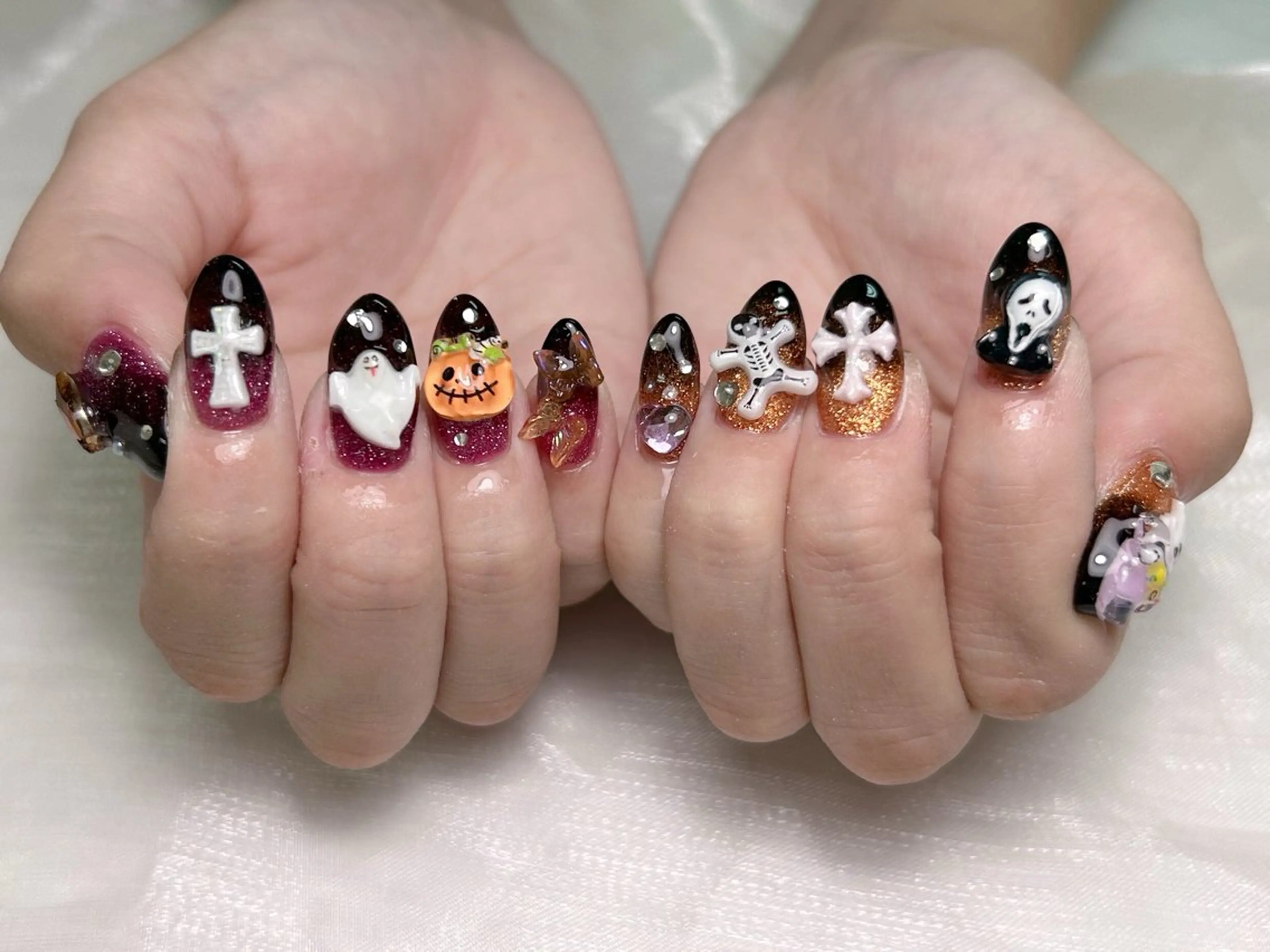 ネイル lucky nail 歌舞伎町のネイルデザイン