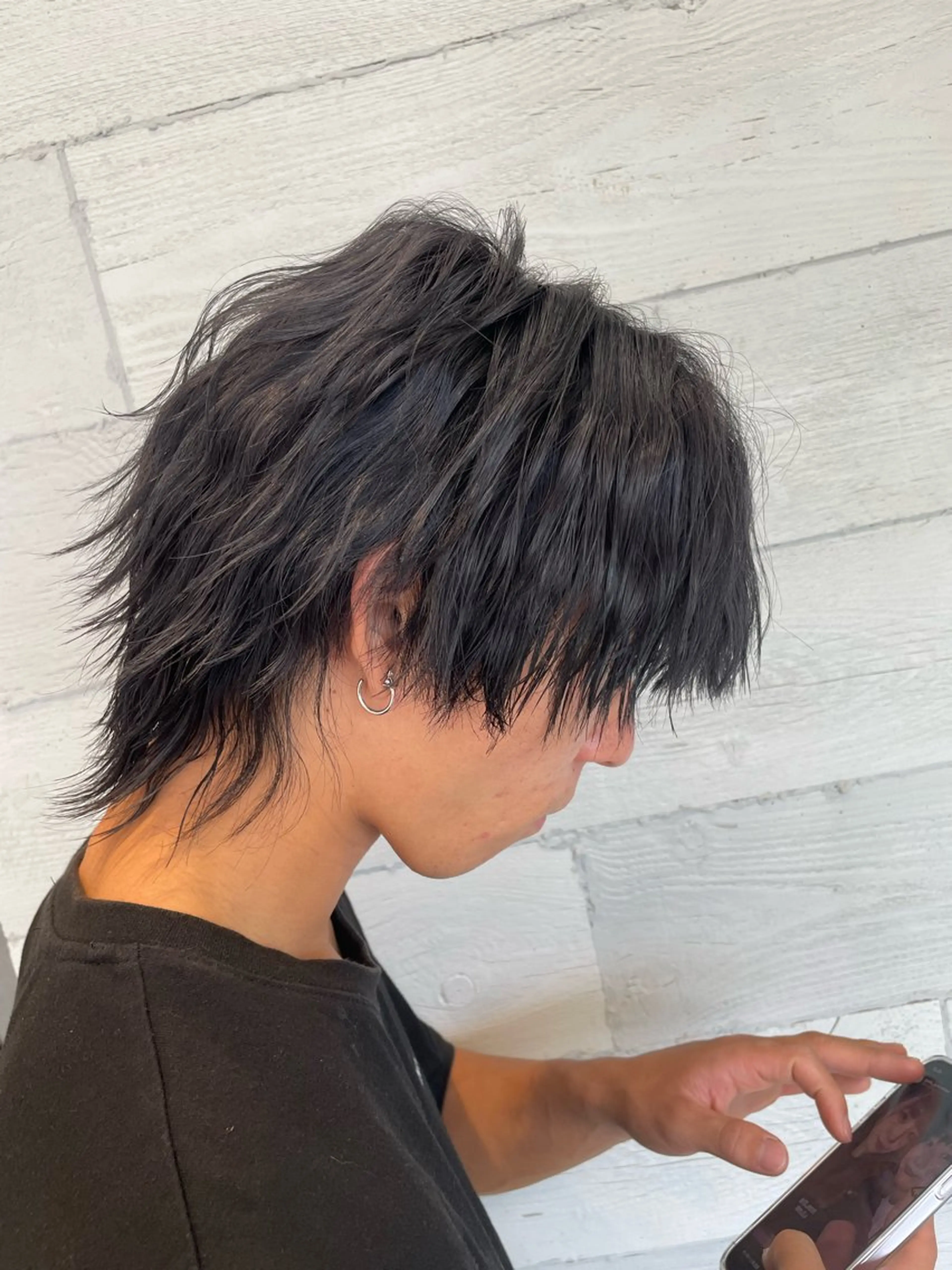 カラー メンズ 今岡 育美のヘアスタイル