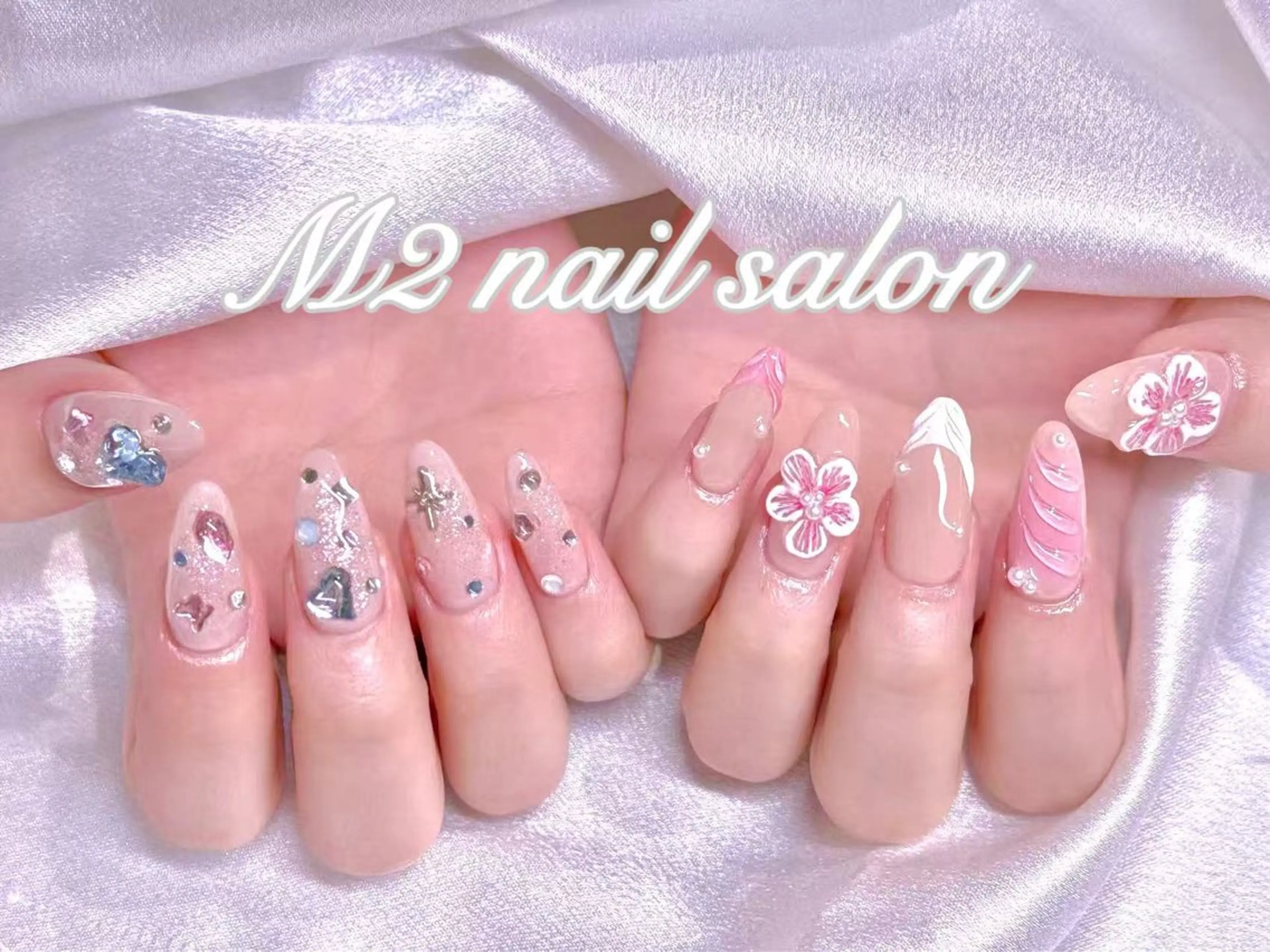 ネイル 長さだし専門店 M2　rikaのネイルデザイン