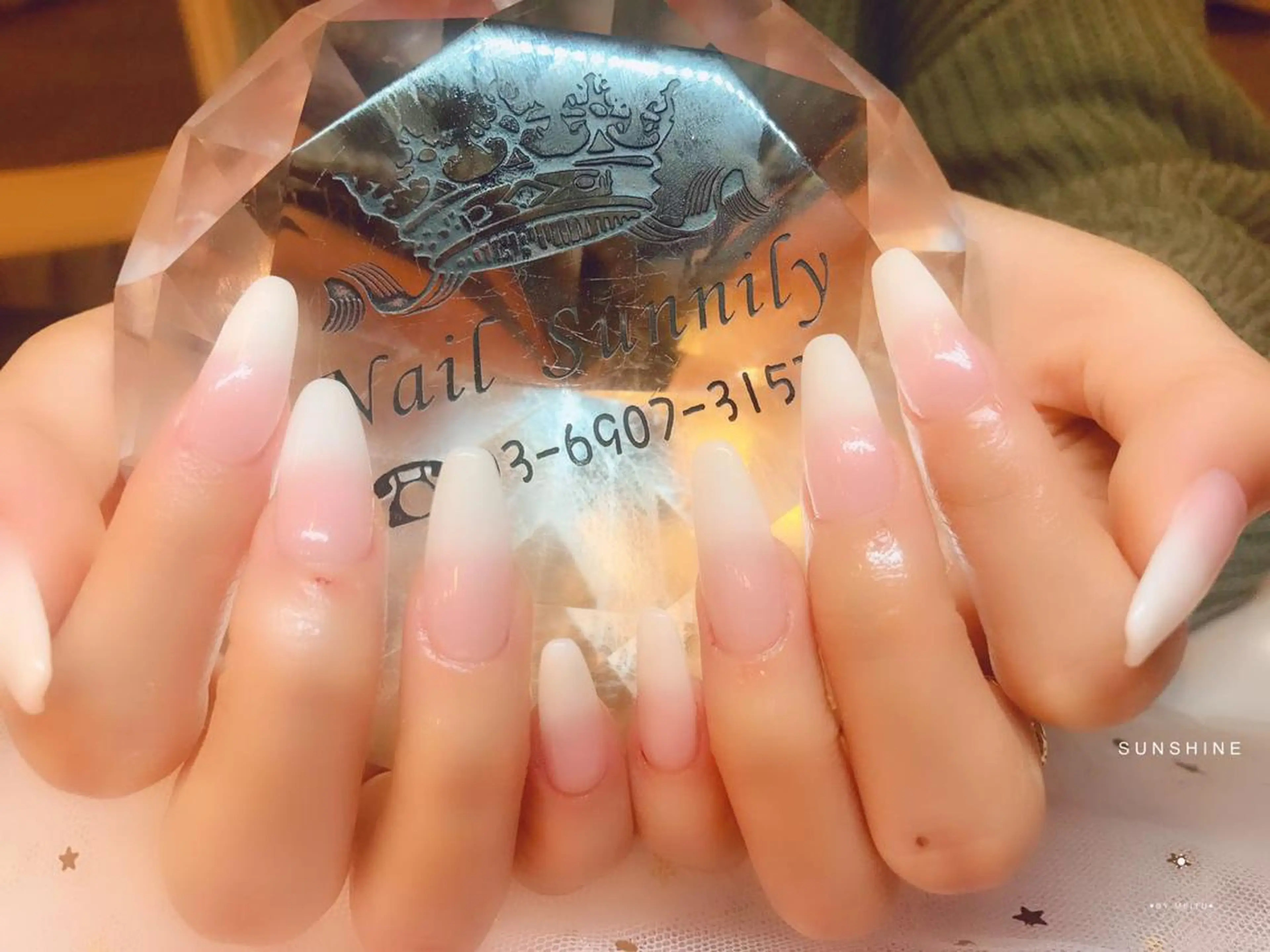 ネイル 長さだし専門店 M2　rikaのネイルデザイン