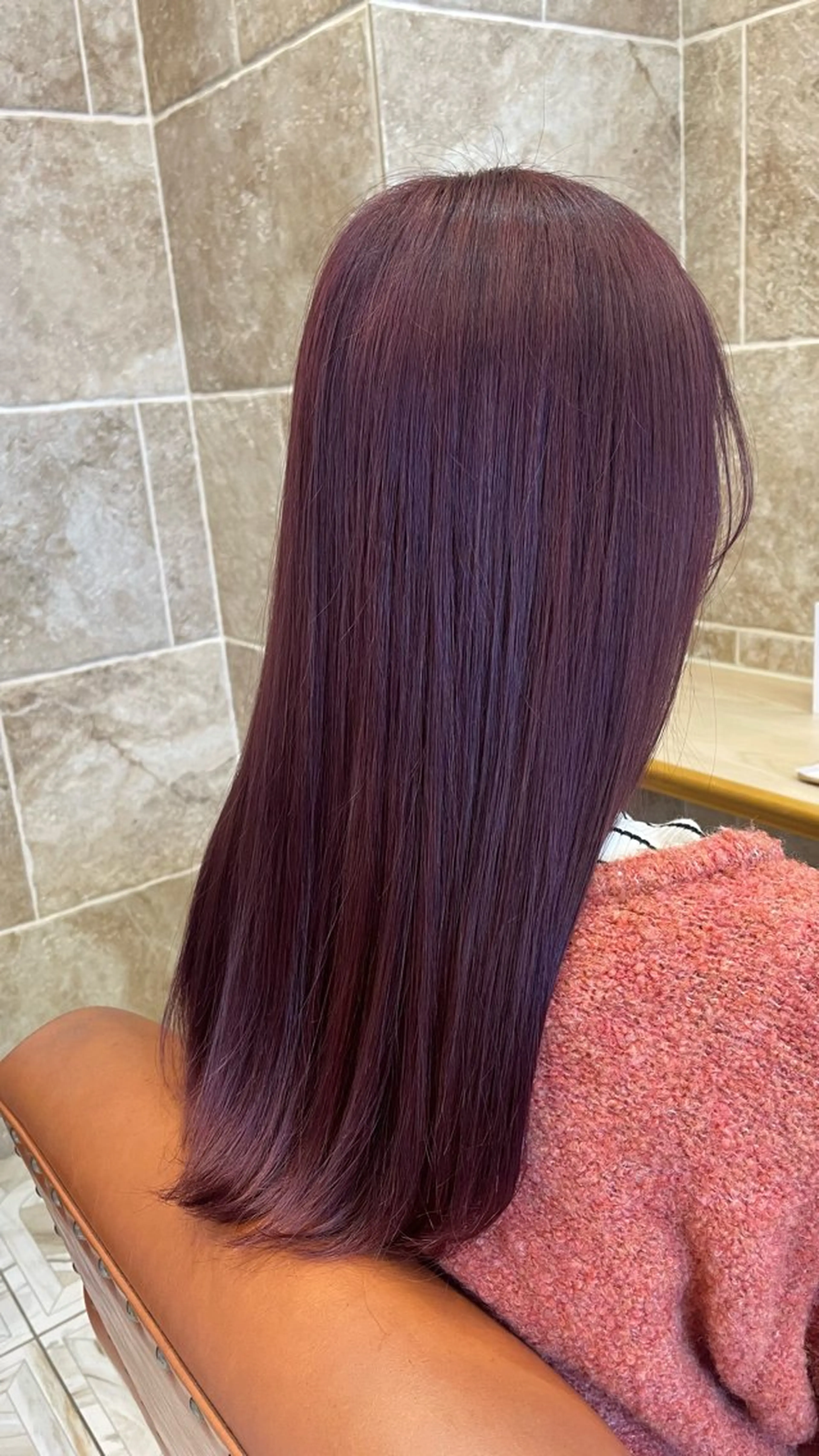 ロング カラー 松田 唯叶のヘアスタイル