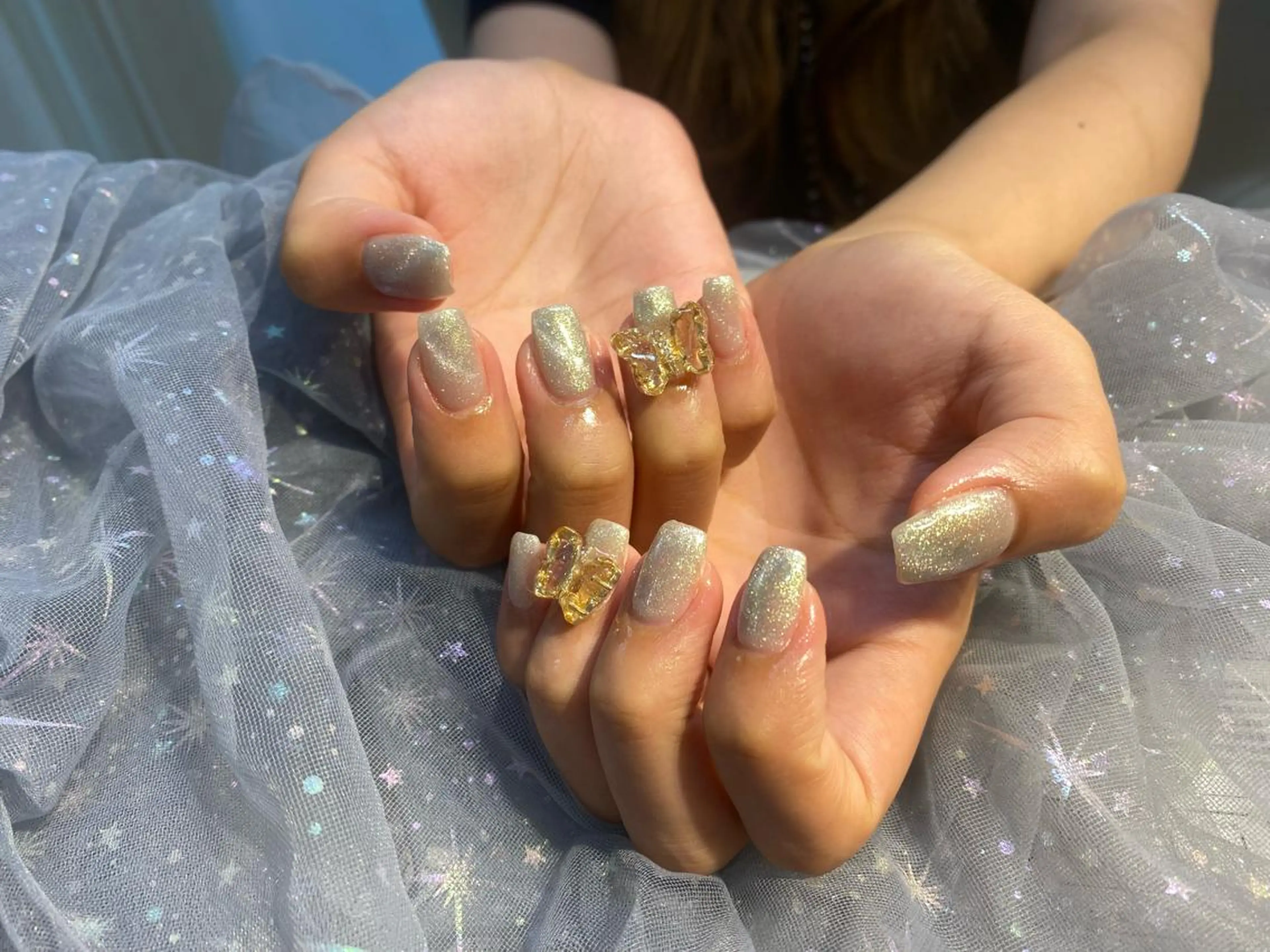 ネイル ハンドネイル ハンドケア 🫧Mimosa 吉祥寺のネイルデザイン