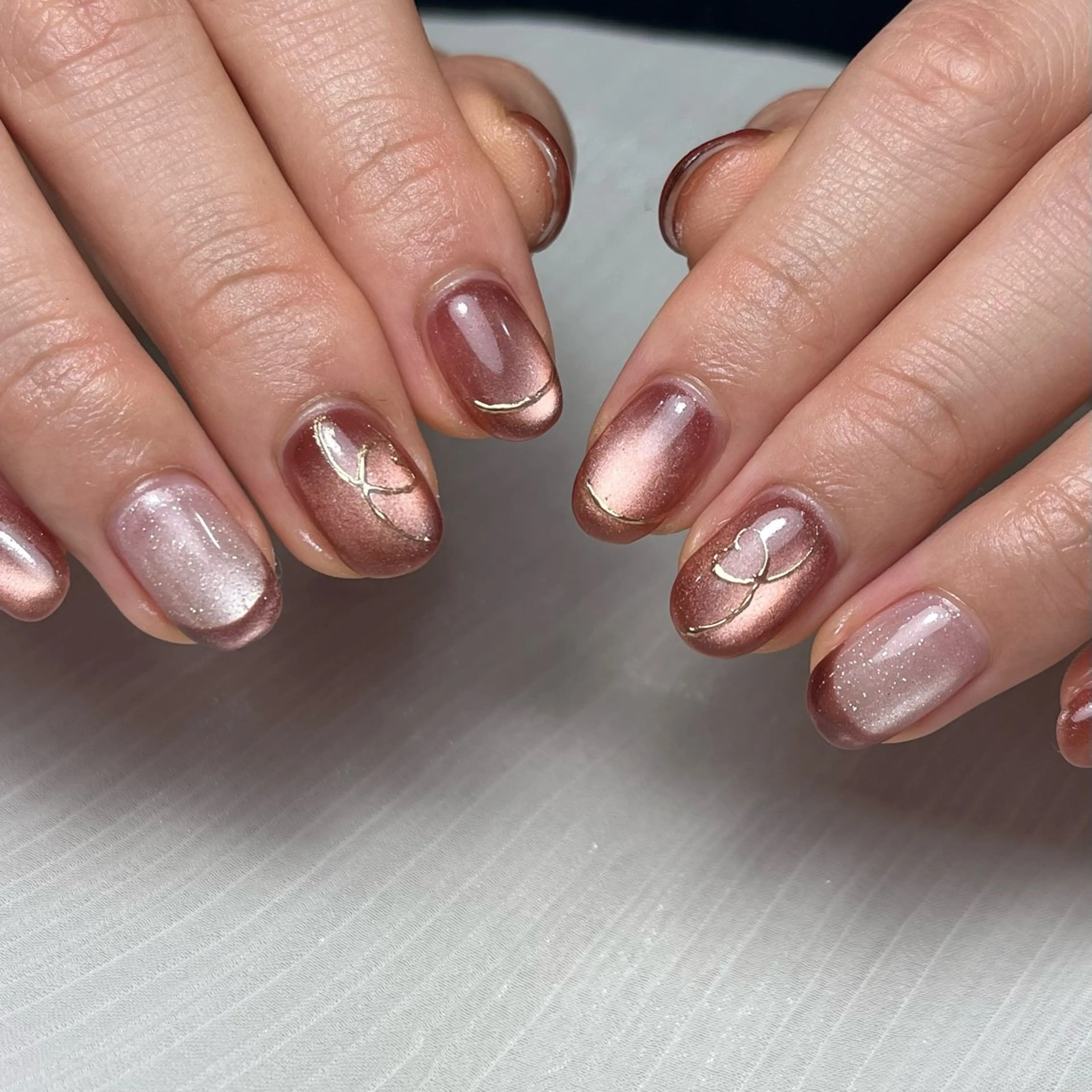 ネイル ハンドネイル Halo Nail 【ハロネイル】のネイルデザイン