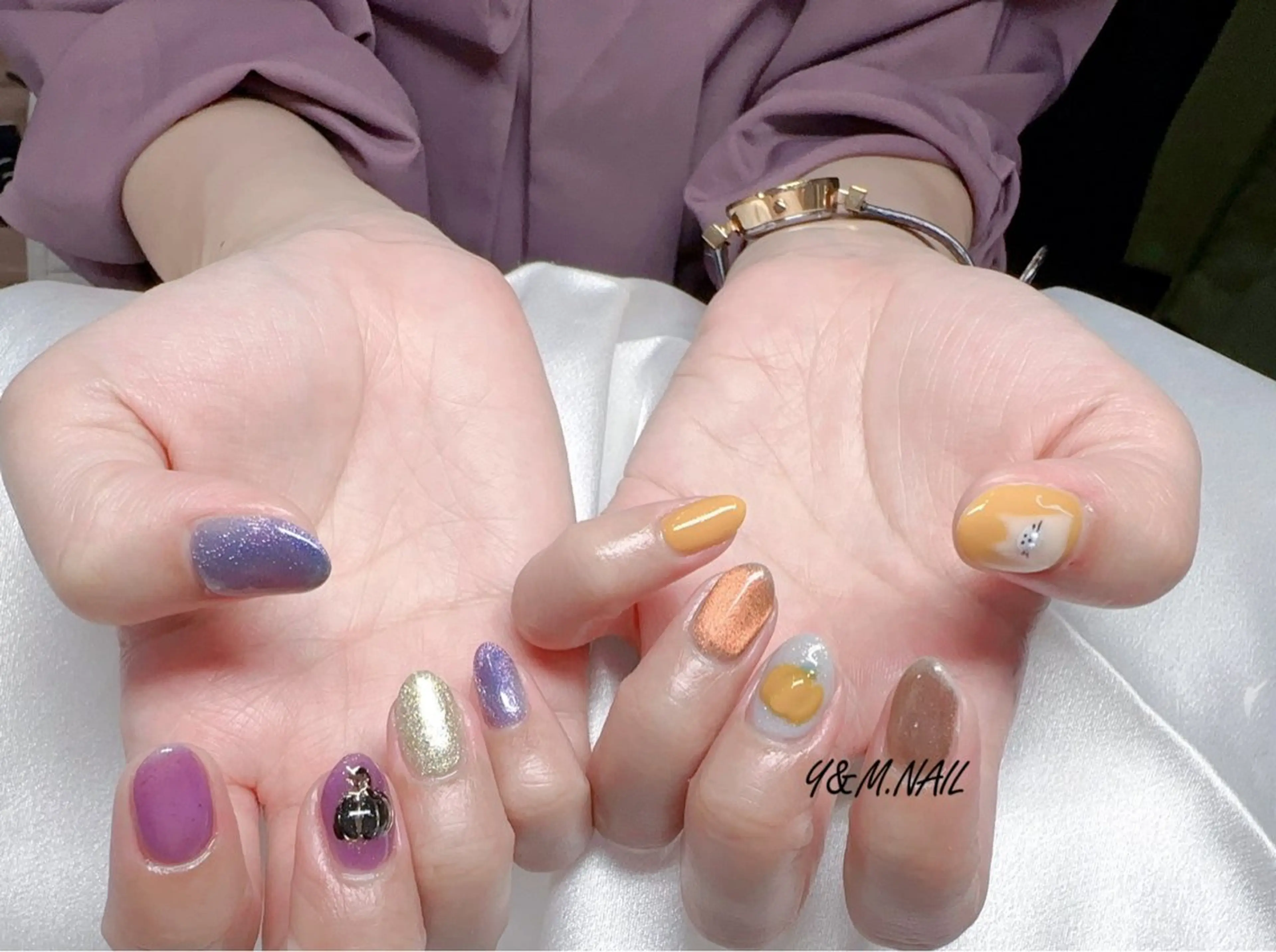 ネイル Ui_Amor (パラジェル)のネイルデザイン