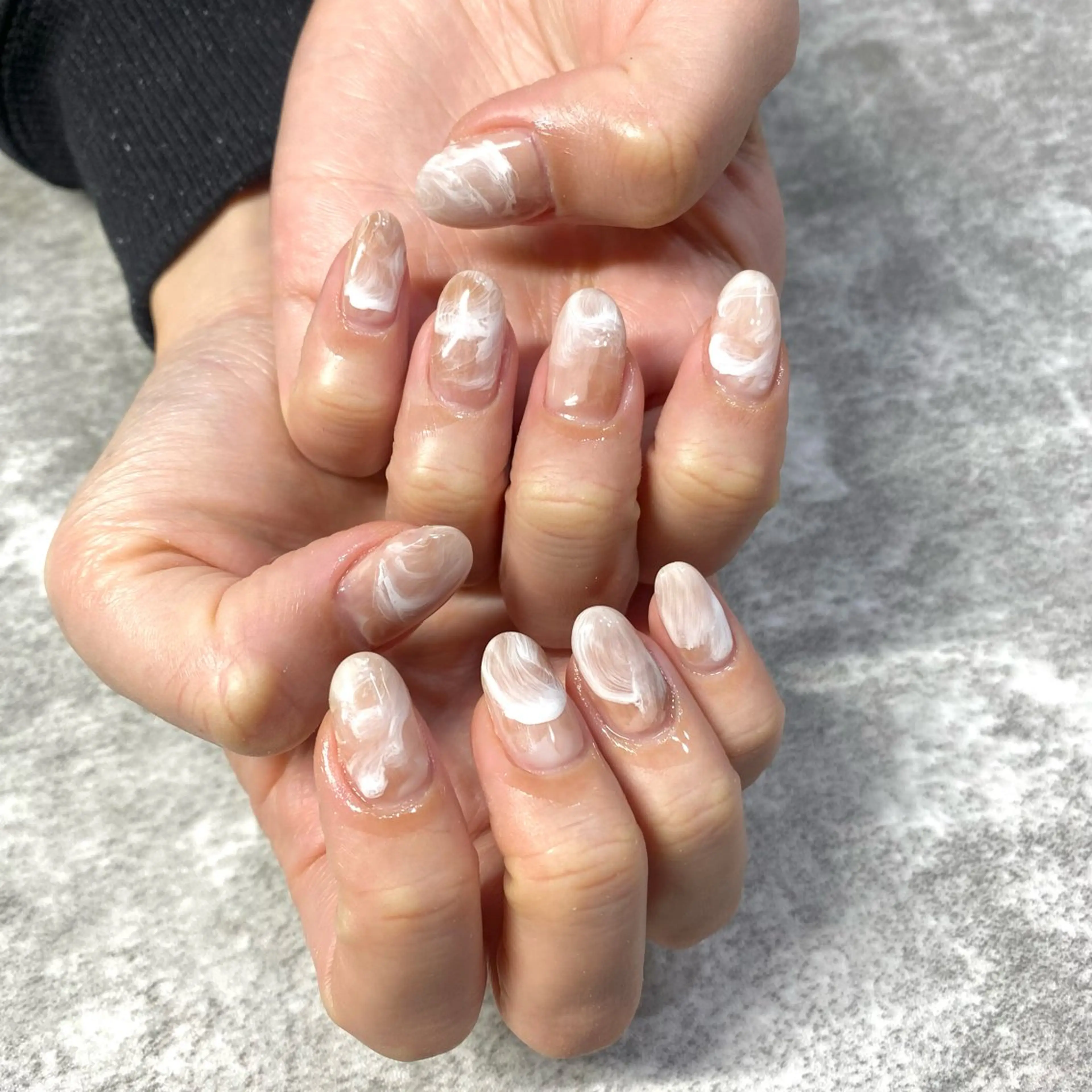 ネイル ニュアンスネイル ハンドネイル ★Rinail... .のネイルデザイン