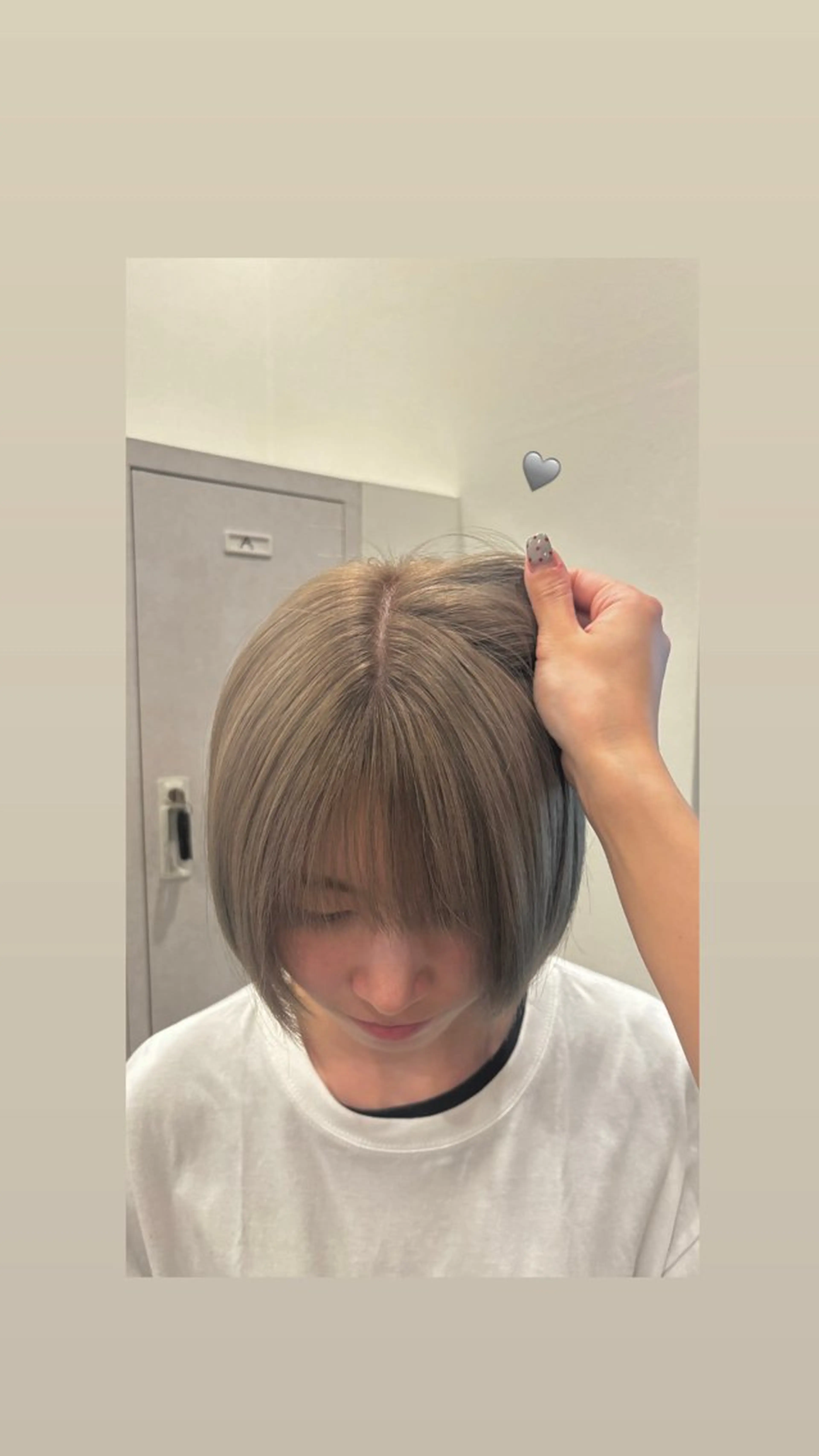 カラー 佐藤 優里のヘアスタイル