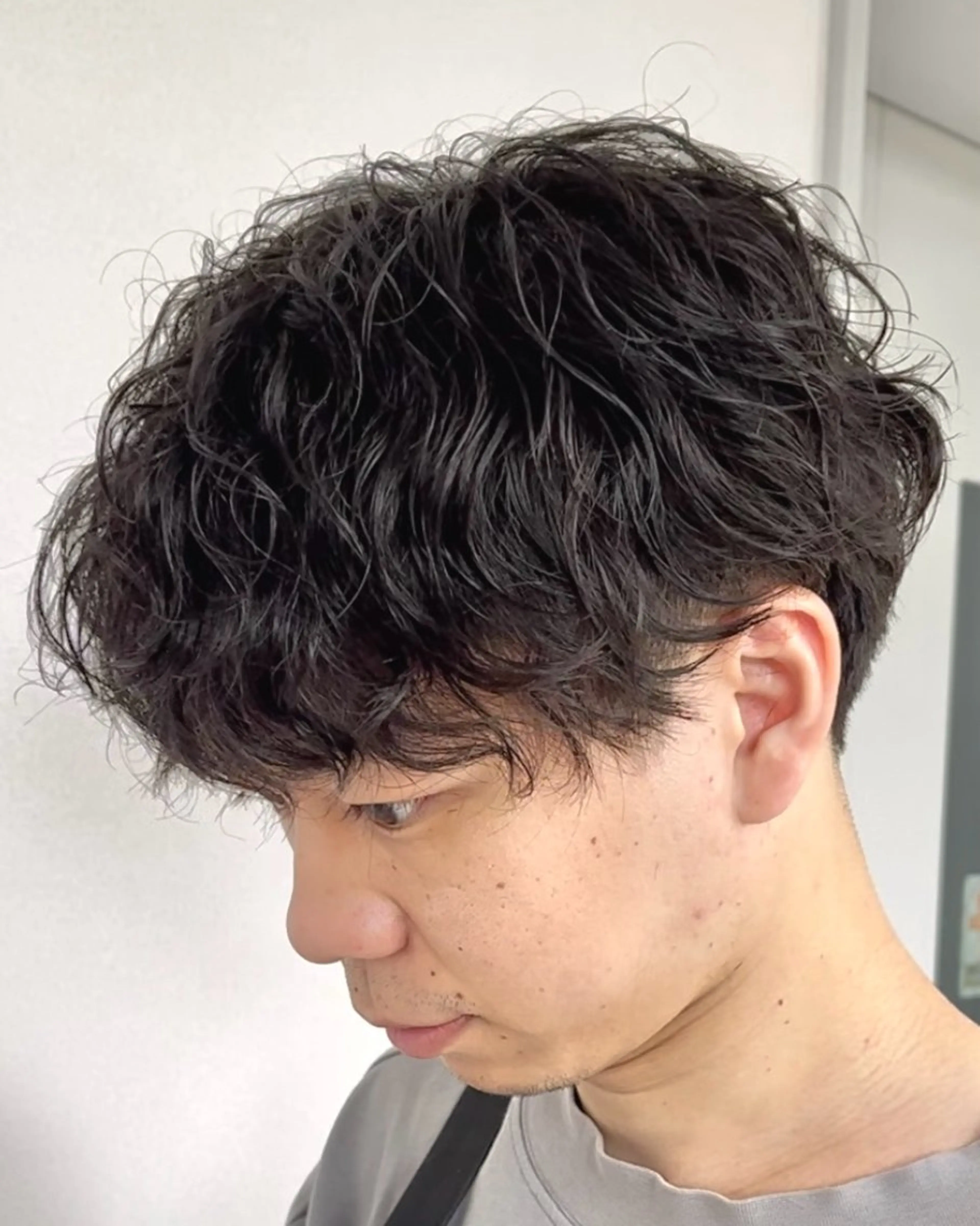 カット+スパイラルパーマの写真