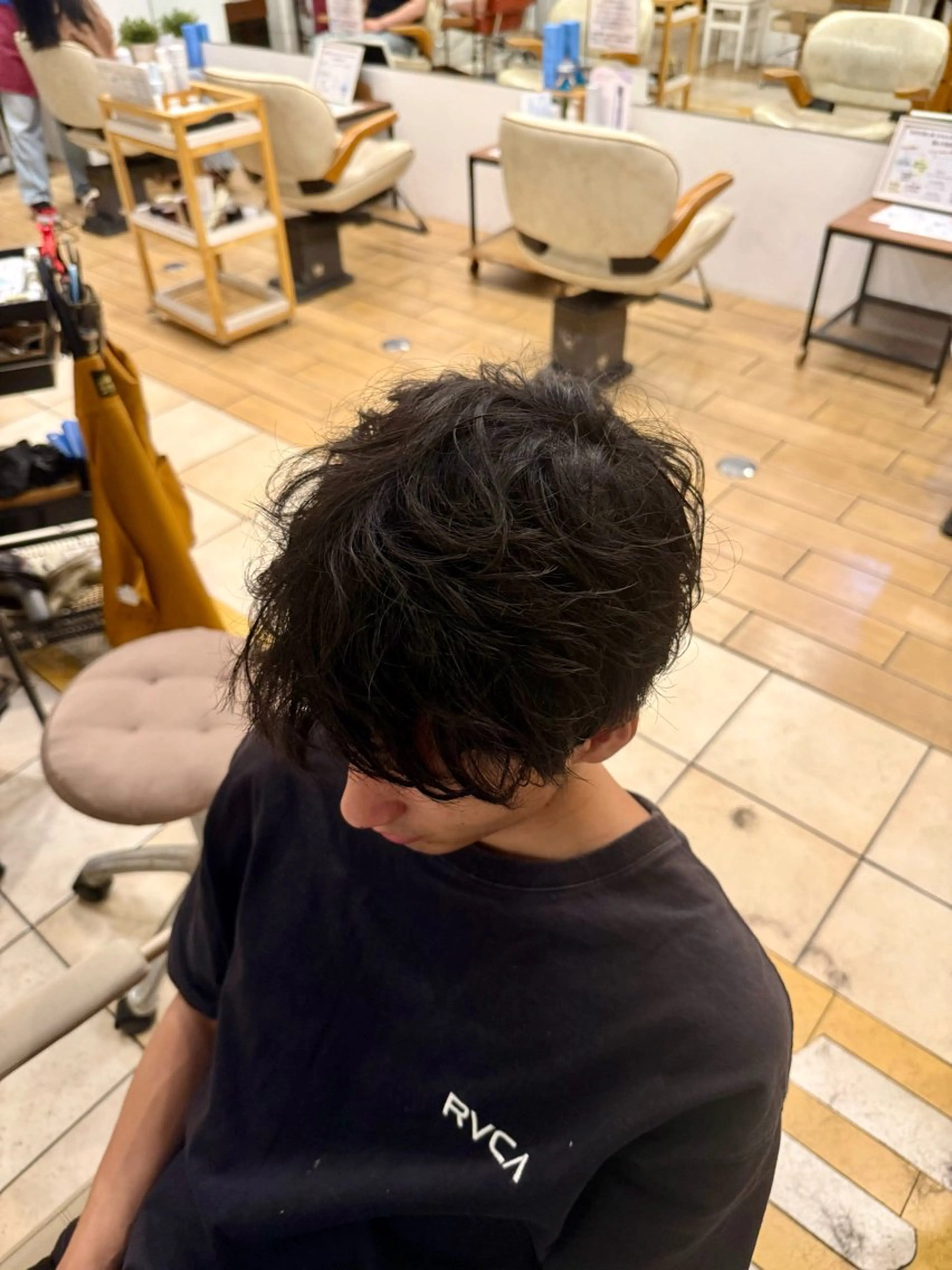 パーマ メンズ メンズパーマ 中野 亮のヘアスタイル