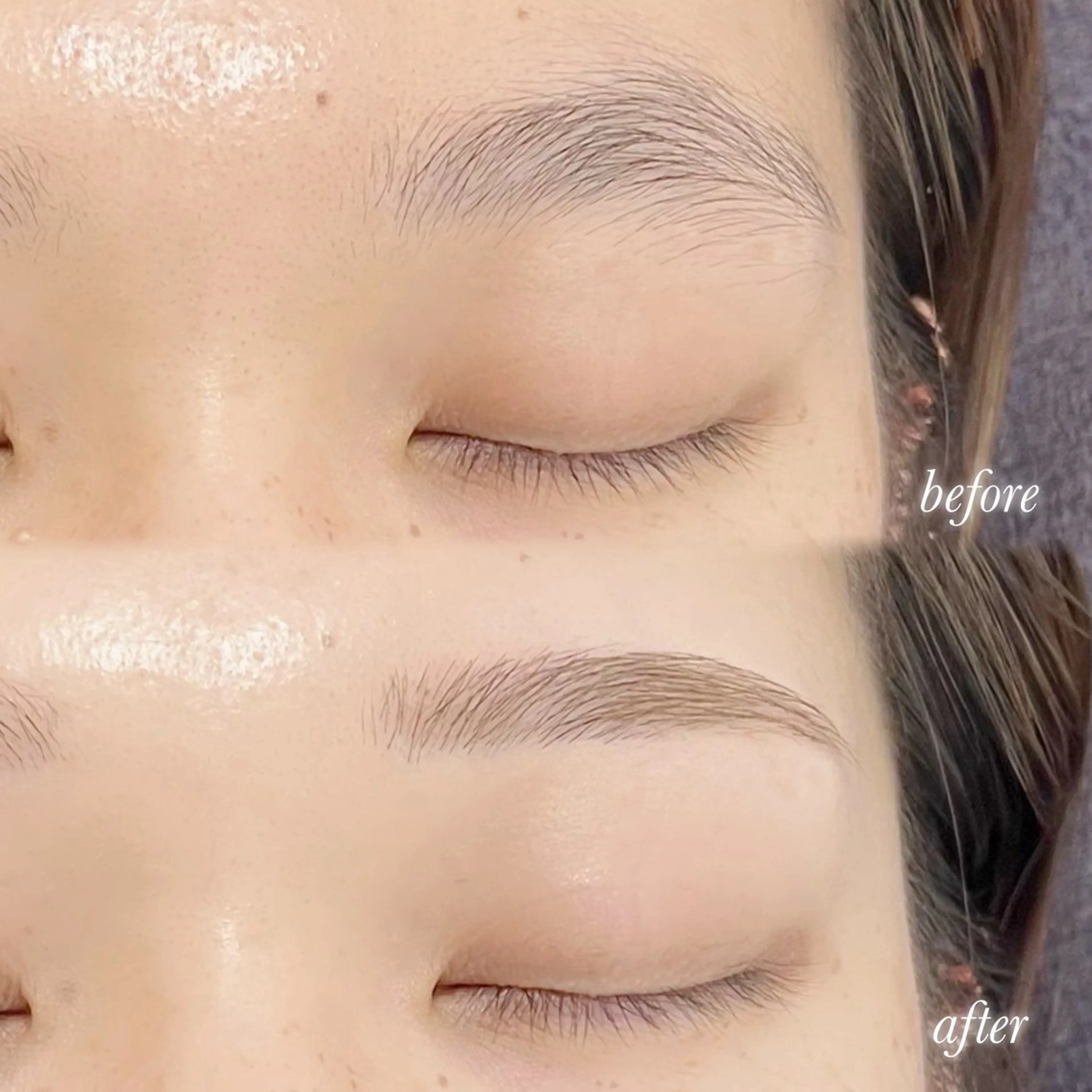 アイブロウ nico/束感まつ毛 /アンドヘルシーのマツエク・マツパデザイン