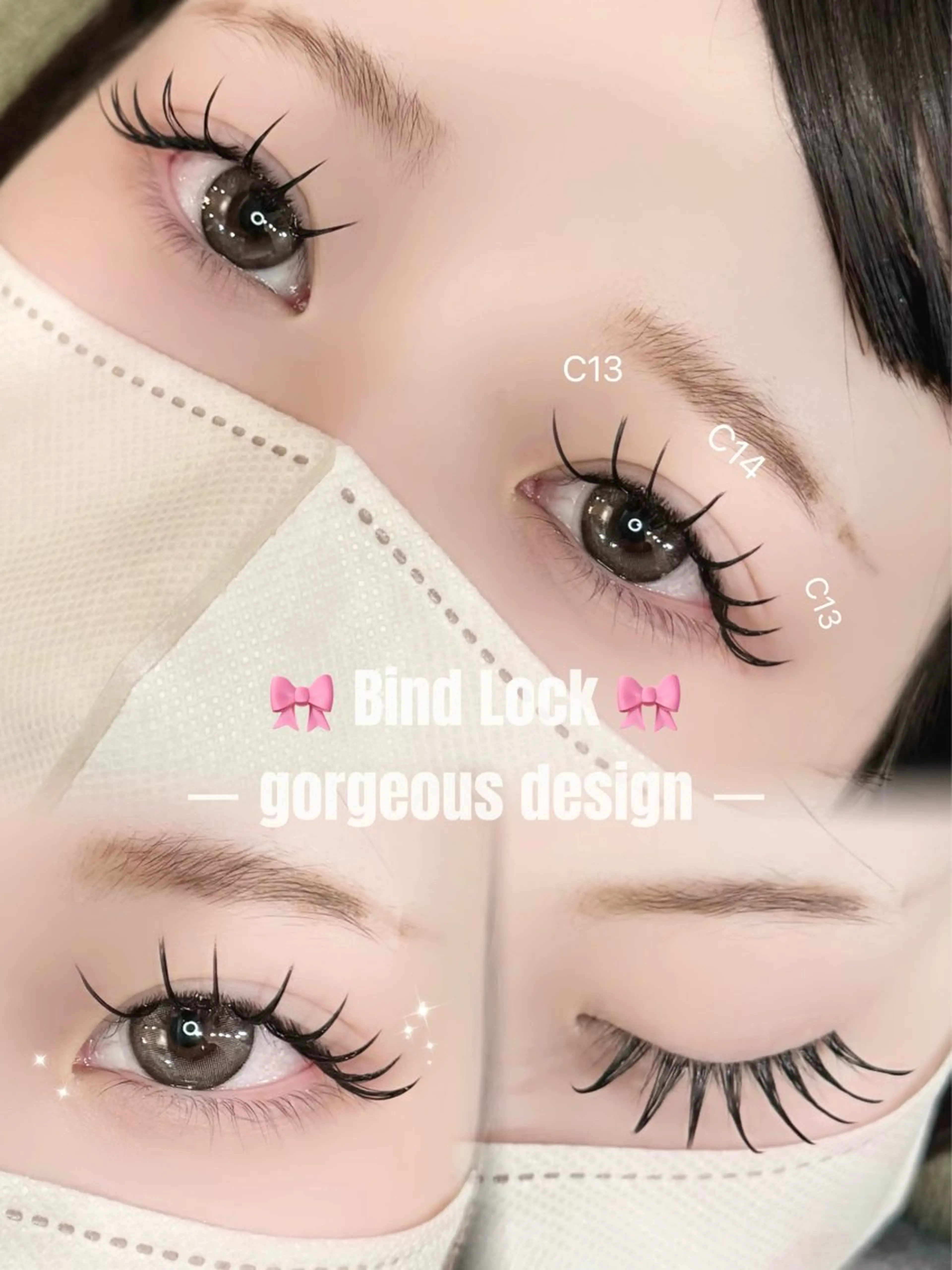 マツエク・マツパ バインドロック マツエク OLIVIA 恵比寿 🎀岡田のマツエク・マツパデザイン