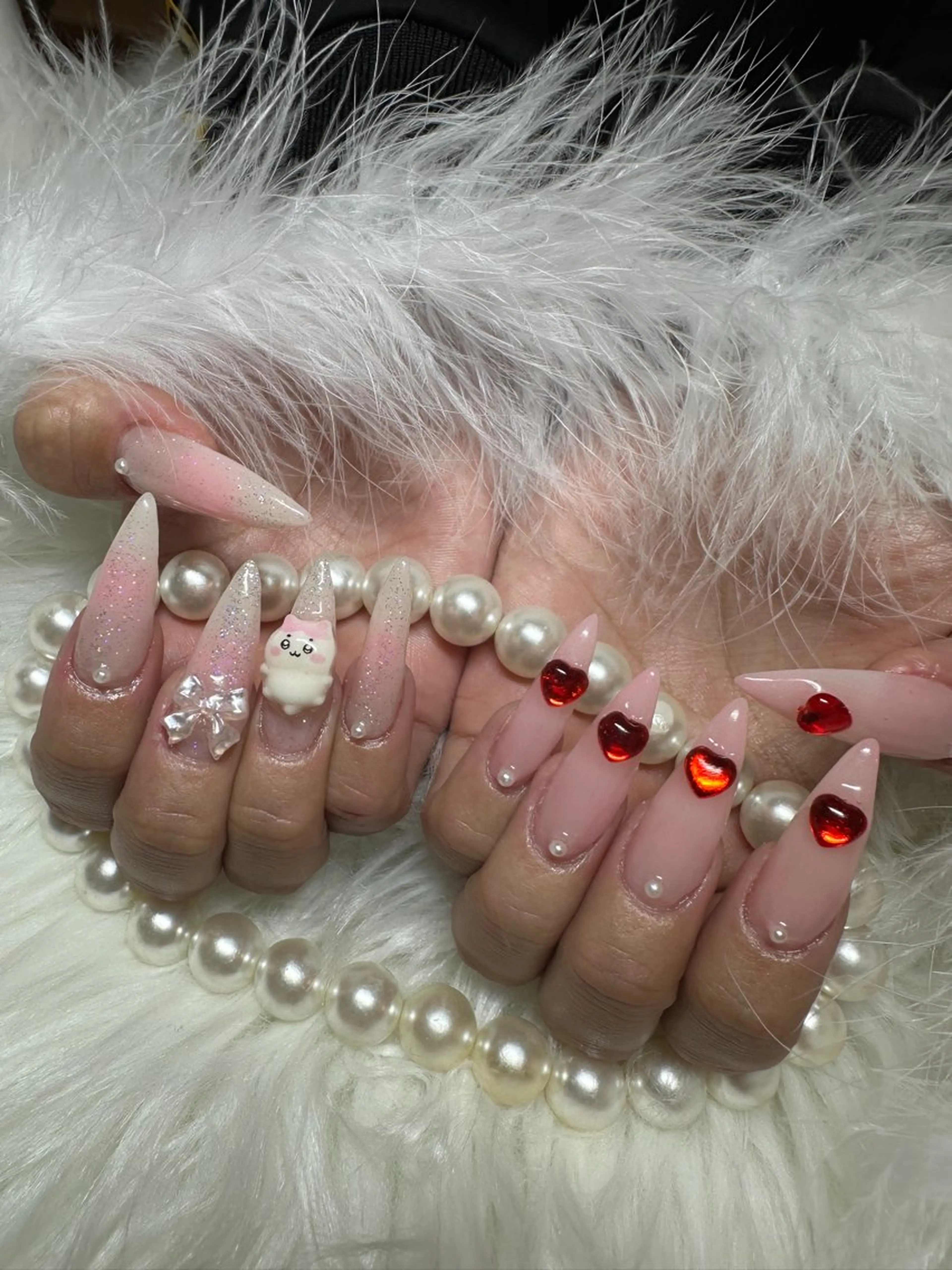 ネイル Pink Alice みきのネイルデザイン