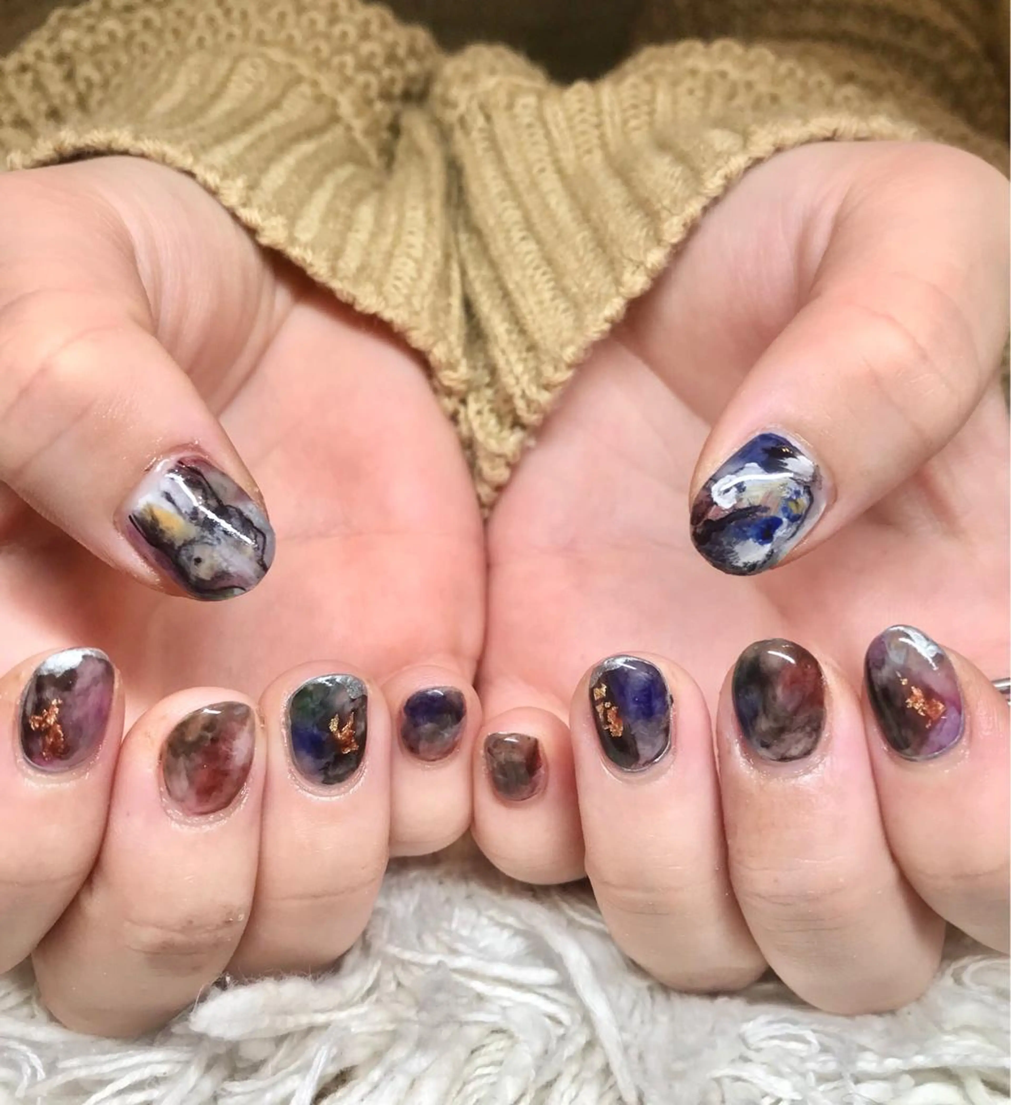 ショート カラー パーマ ヘアアレンジ メンズ キッズ ネイル マツエク・マツパ nail&eye Aoのマツエク・マツパデザイン