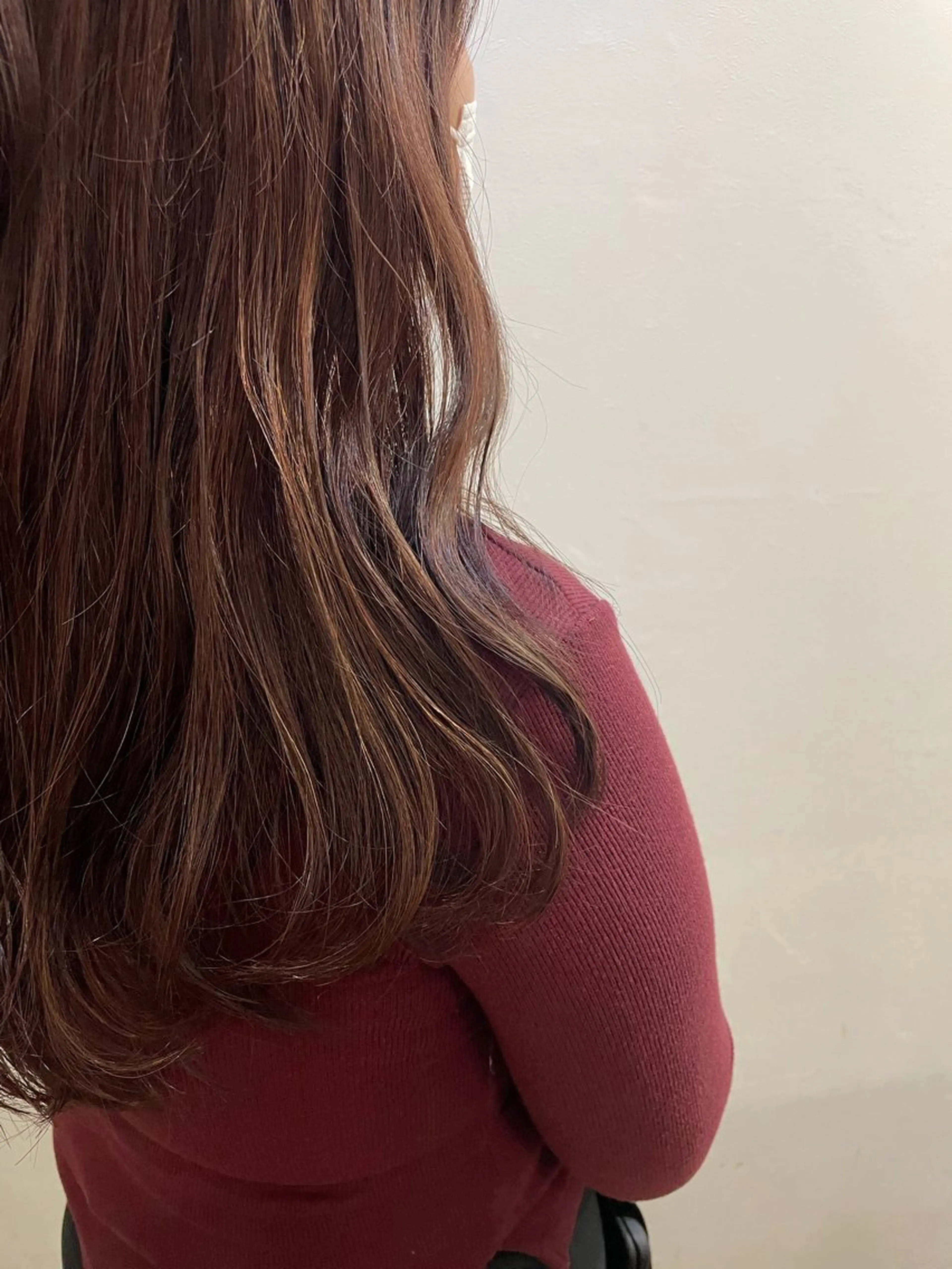 ロング カラー ハイライトカラー ハイライト 馬越 優のマツエク・マツパデザイン