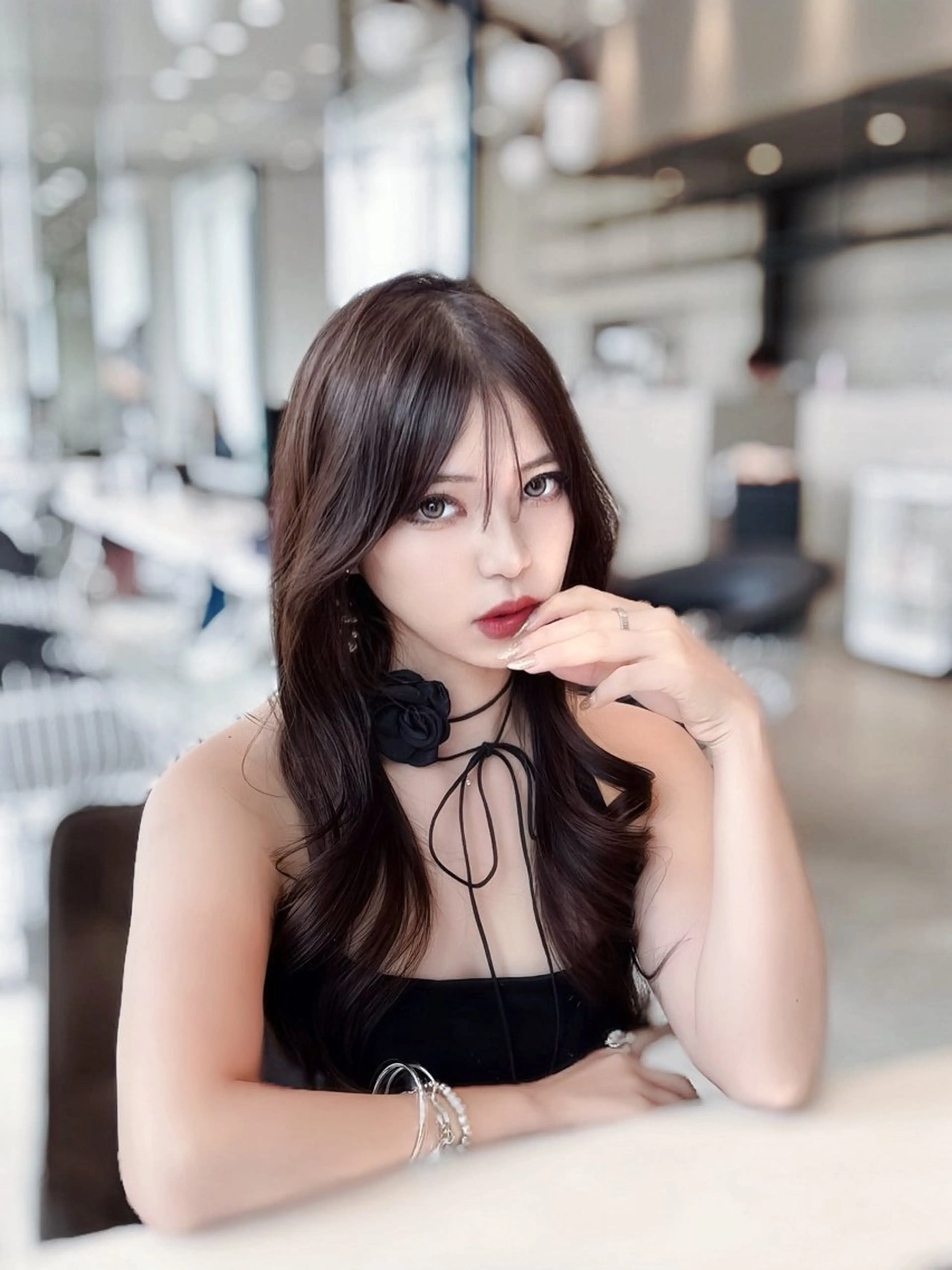 ロング カラー 韓国ヘア/髪質改善 TAKAHIROのヘアスタイル