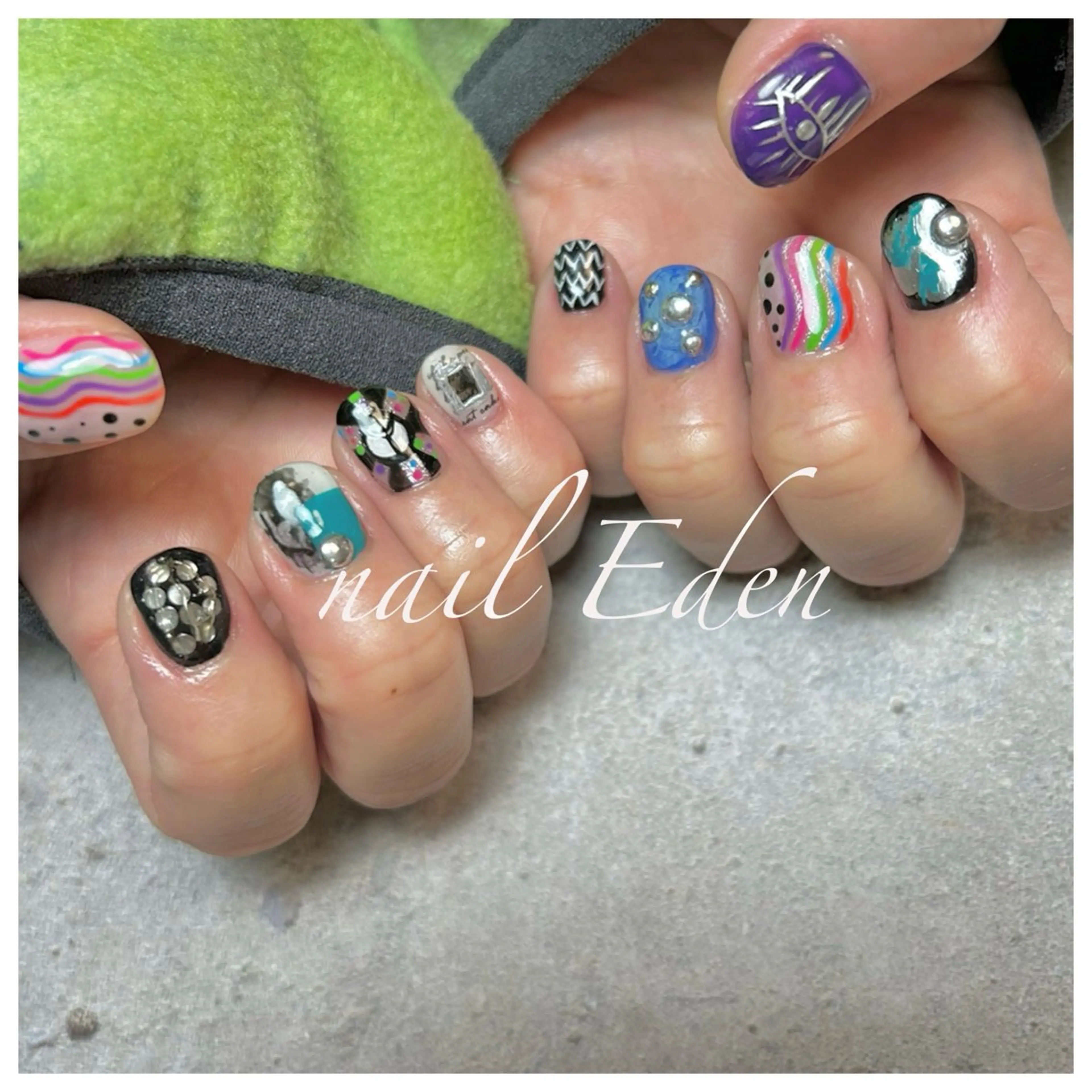 ネイル 持ち込み Eden　private nail saron所属・Eden ♾️のネイルデザイン