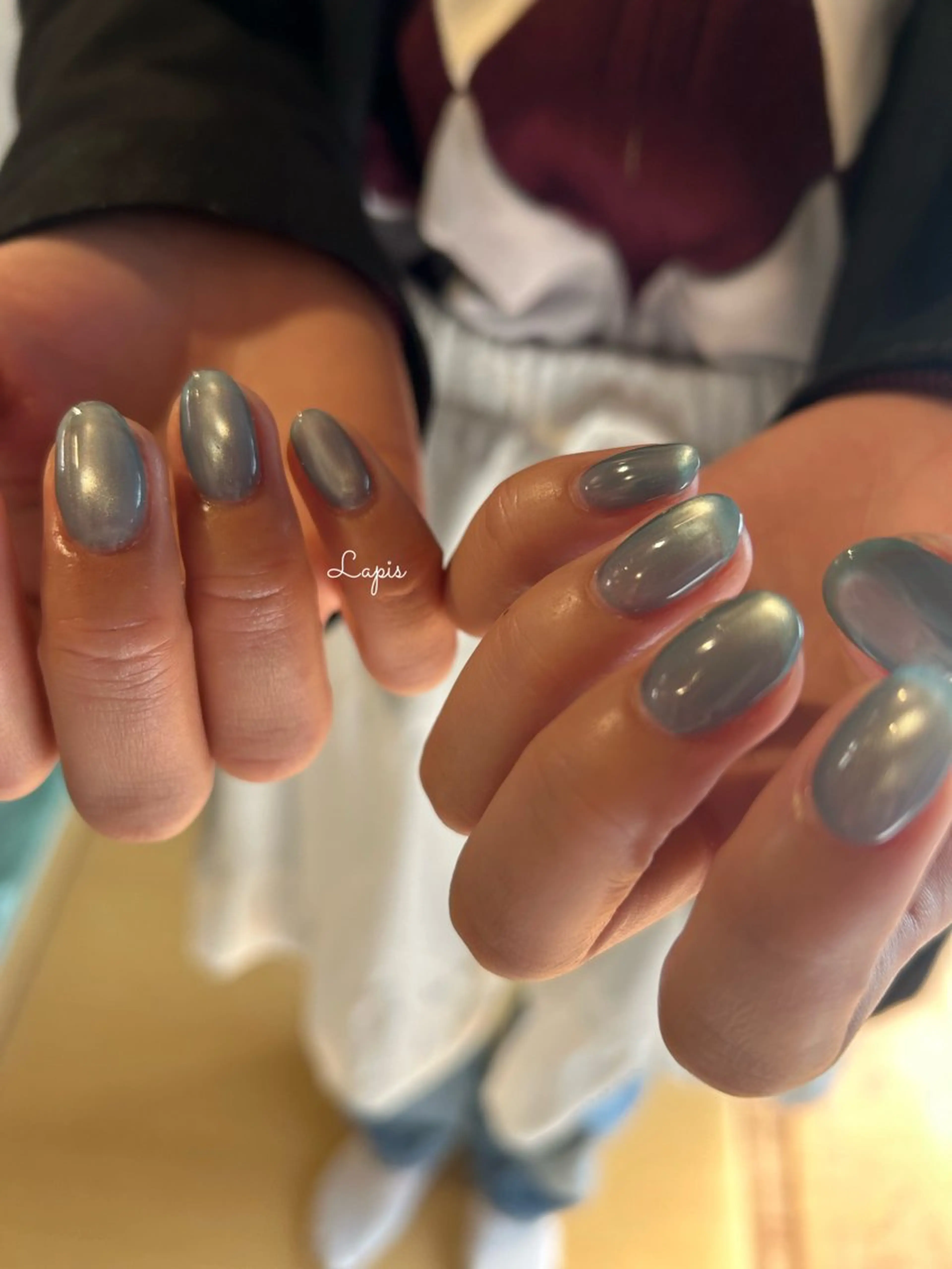 ネイル ハンドネイル Lapis *のネイルデザイン