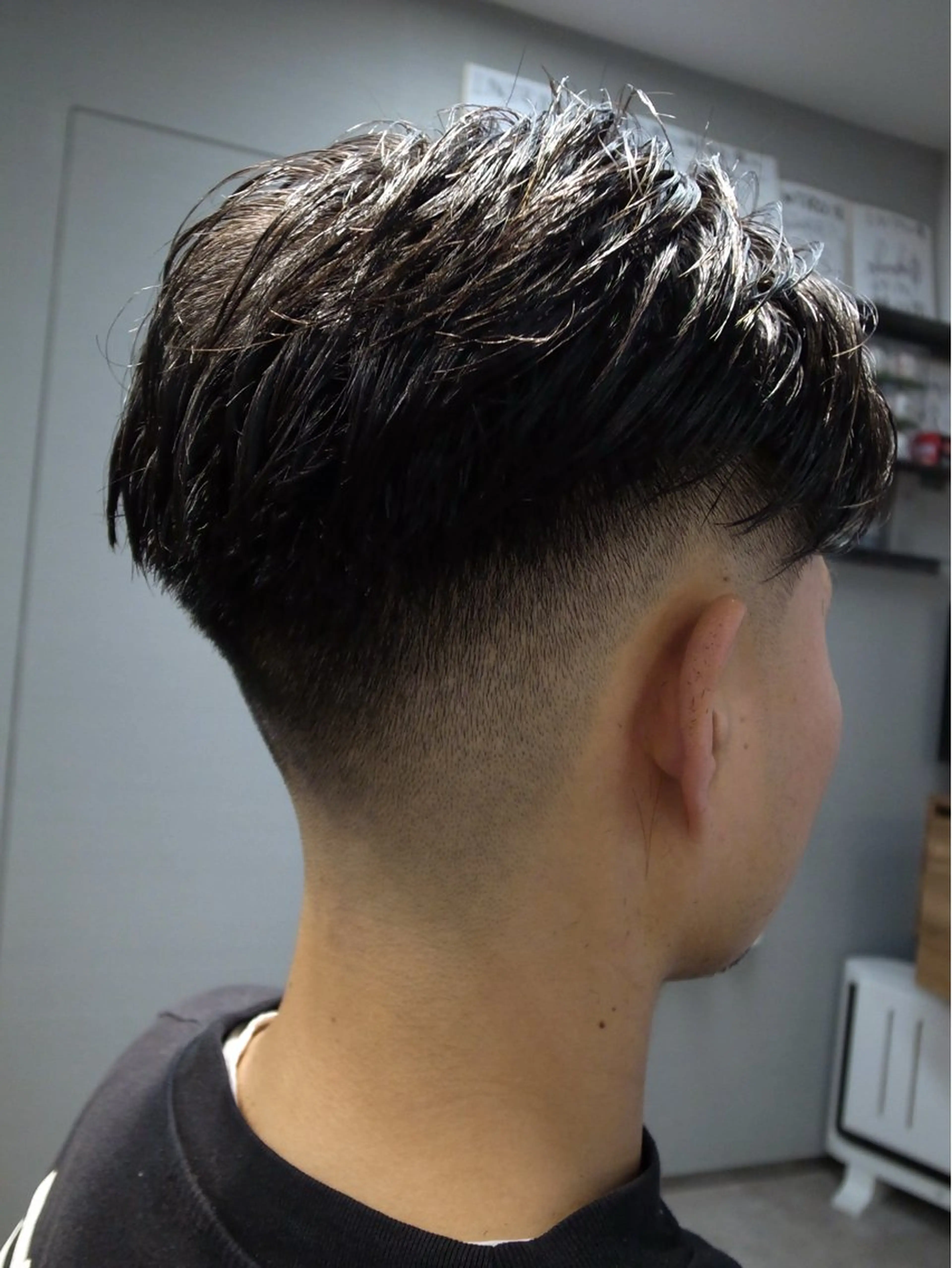 ショート パーマ メンズ カット INTRO SHIBUYA by Fi-Ne所属・💈メンズフェード 特化DAIYA💈のヘアスタイル