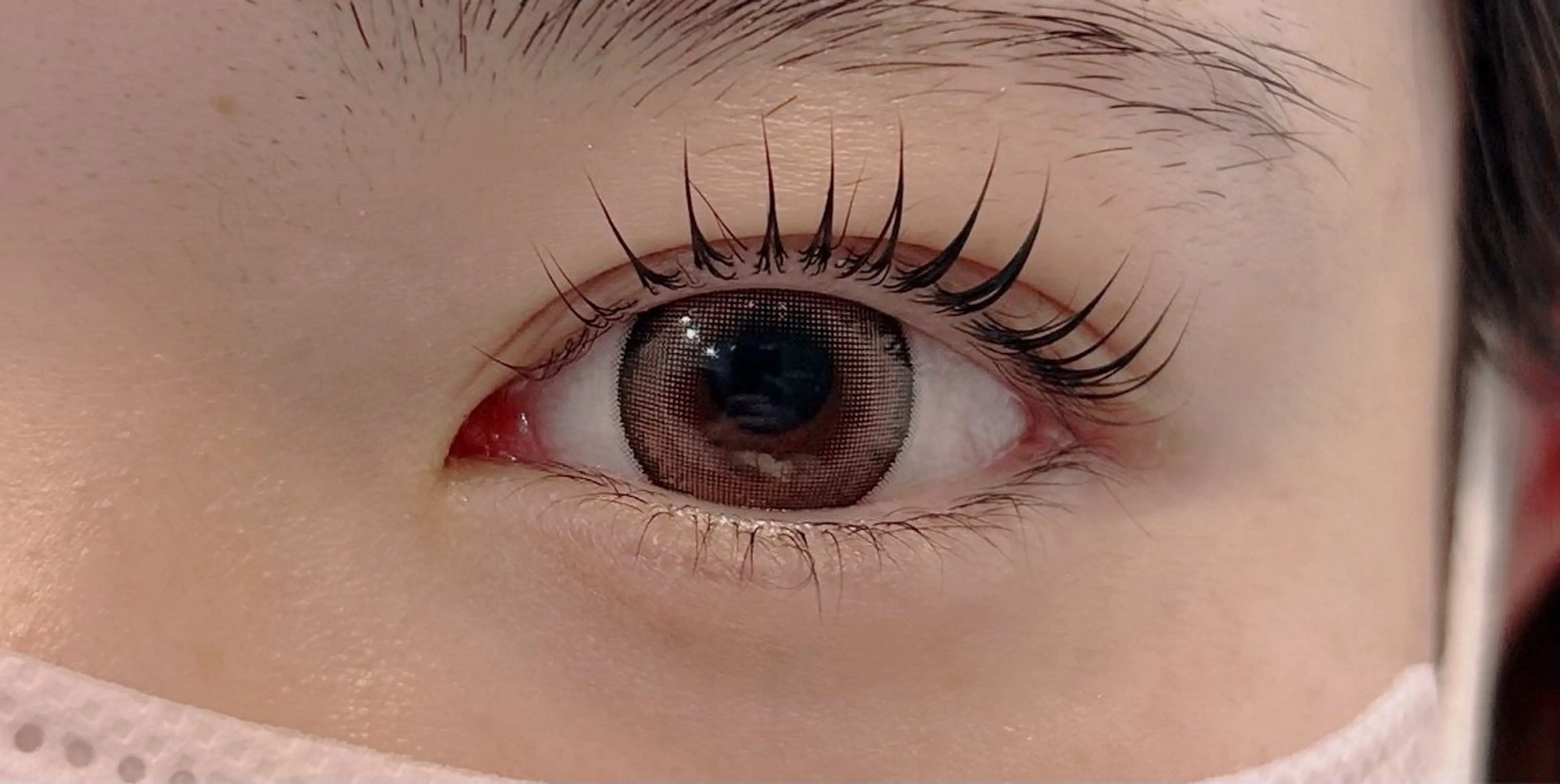 まつ毛パーマ➕ブラックティント付🖤の写真