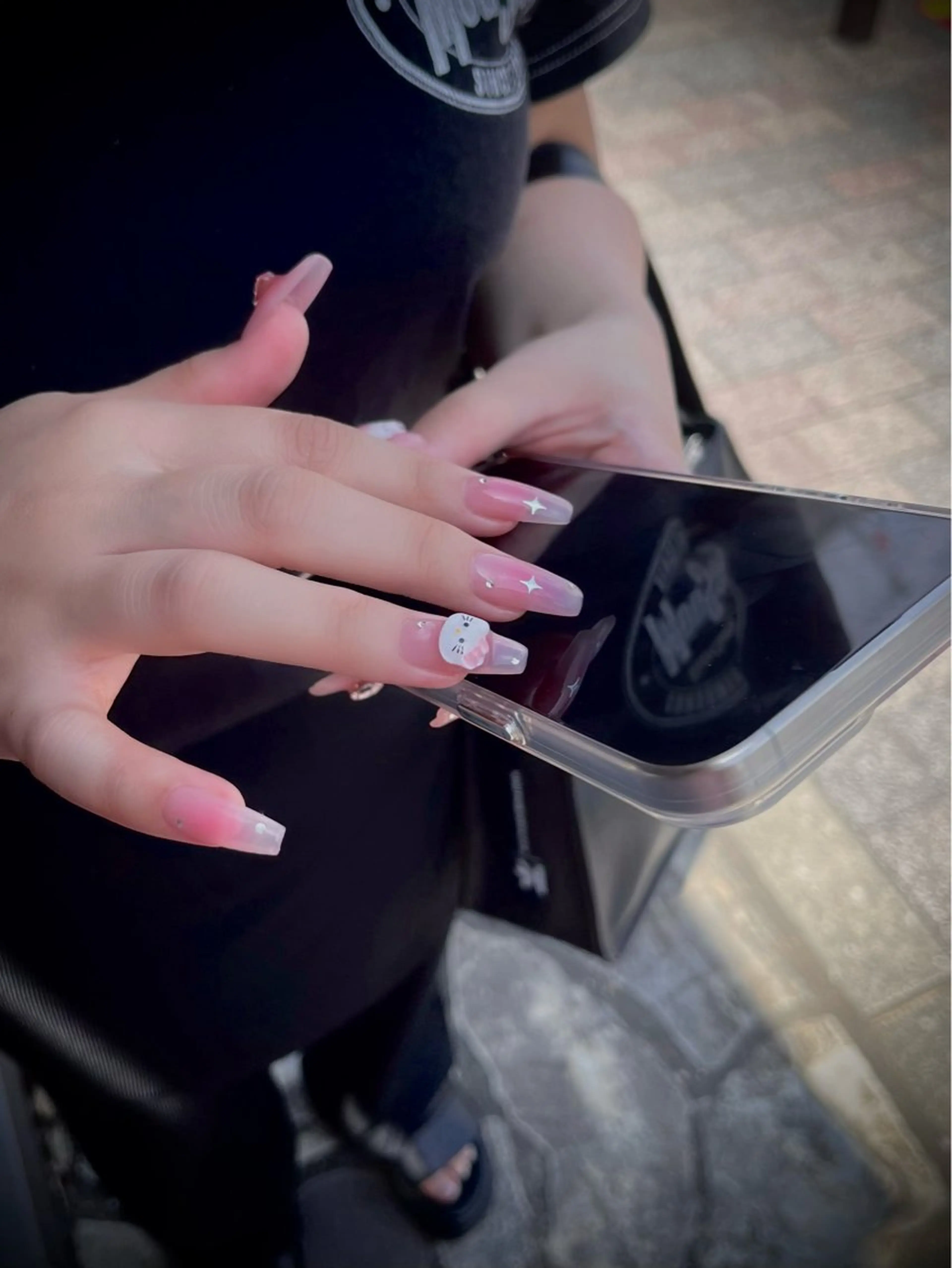 ネイル フットネイル キラキラネイル マグネットネイル ワンカラーネイル スカルプネイル nine.🦋 YUKOのネイルデザイン