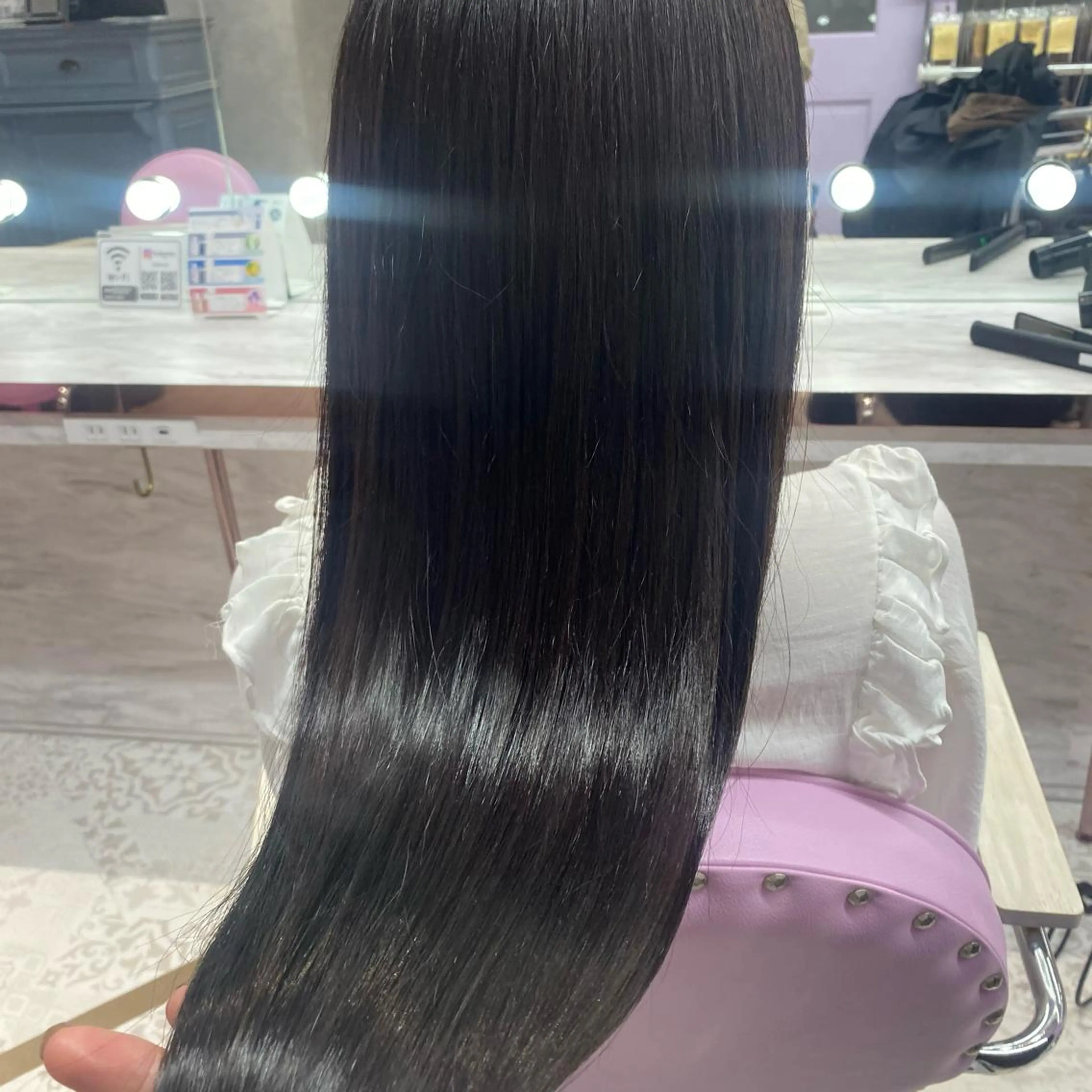 ロング ロング トリートメント Cielro【 シェイロ 】所属・Cielro/ダブル カラー/西田咲希のヘアスタイル