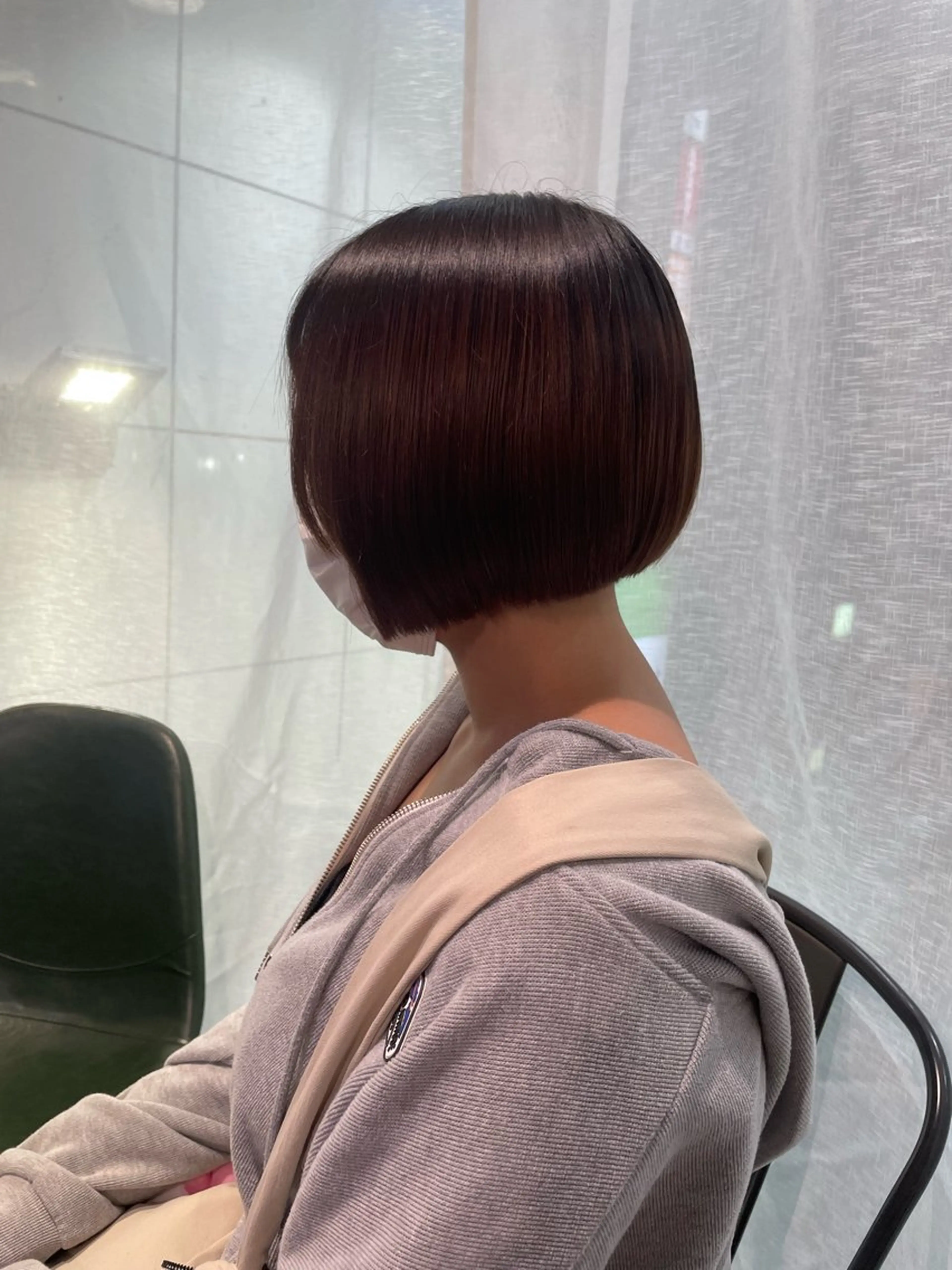 ショート ボブ カット ‪るか/‪透明感 カラー/アレンジのヘアスタイル