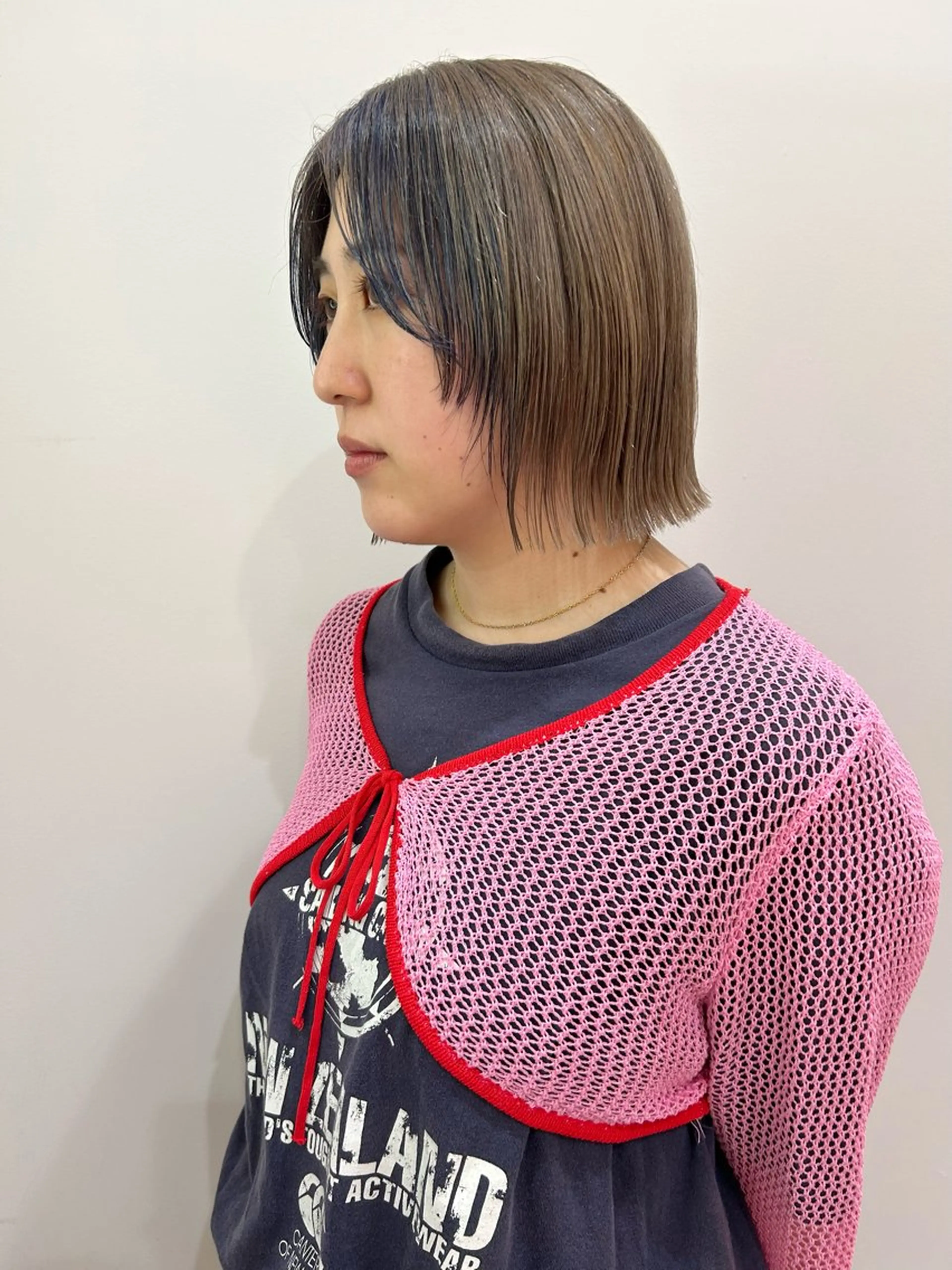 ミディアム カラー カット ヘアカラー トリートメント レイヤー/お顔まわり 暖色カラー🍑Amiのその他イメージ