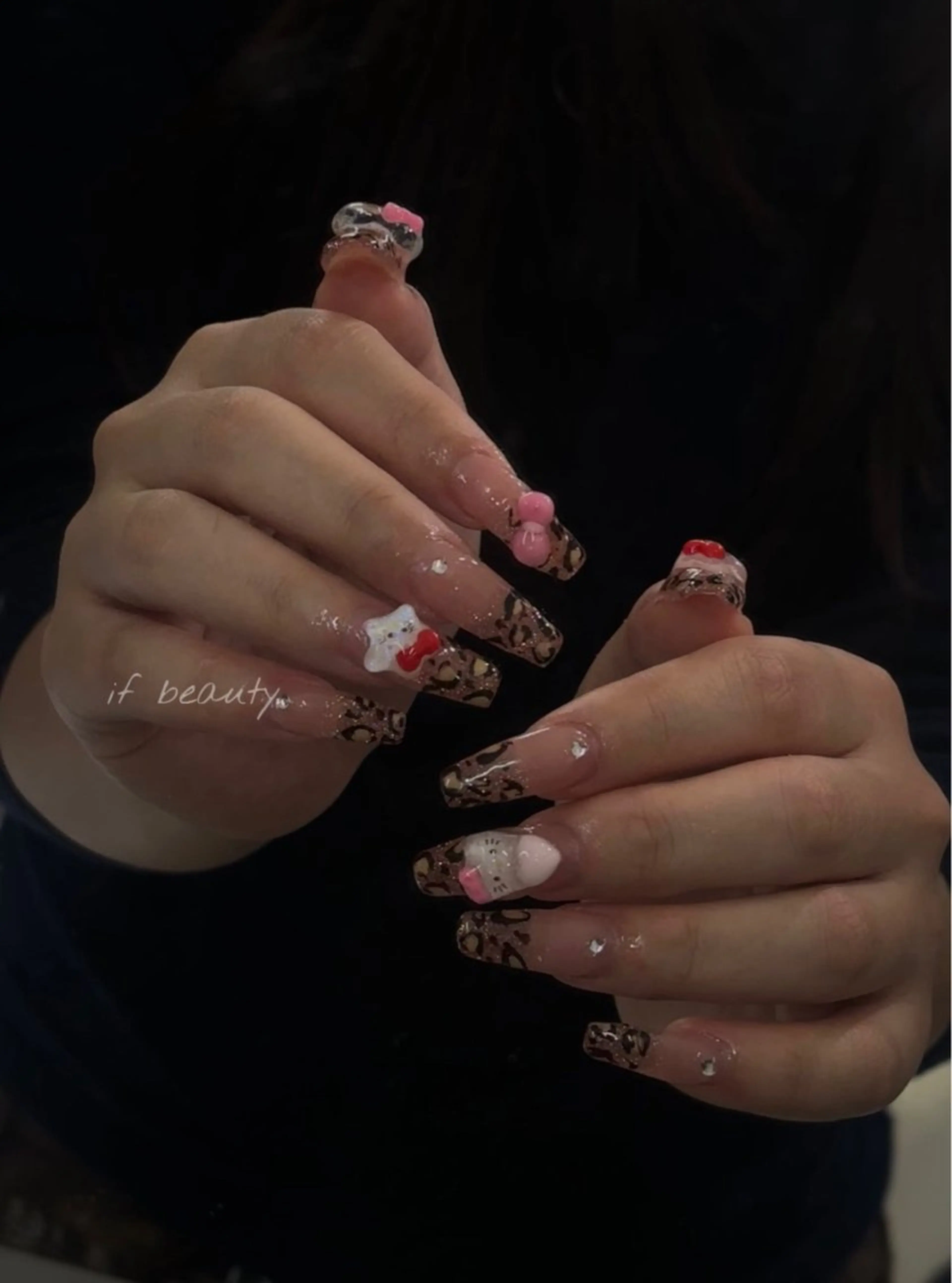 ネイル アートネイル ジェルネイル グラデーション パラジェル ワンホンネイル ハンドネイル if Hair＆Nail Salon所属・IKA /海外ネイル /個性派/ワンホンのネイルデザイン