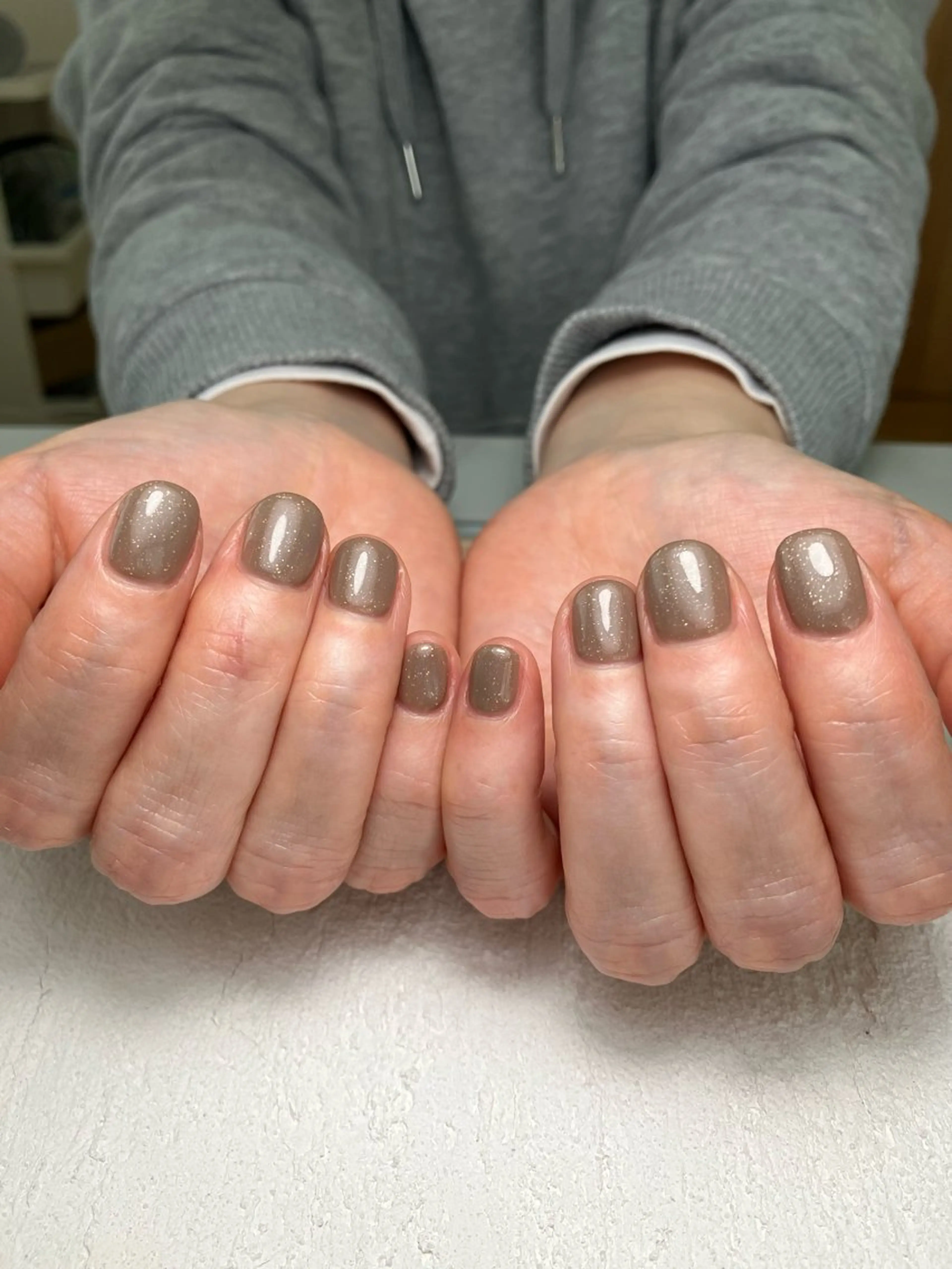 ネイル ラメ(グリッター) ワンカラーネイル nail salon Bloom所属・自宅サロンBloom 橋本のネイルデザイン