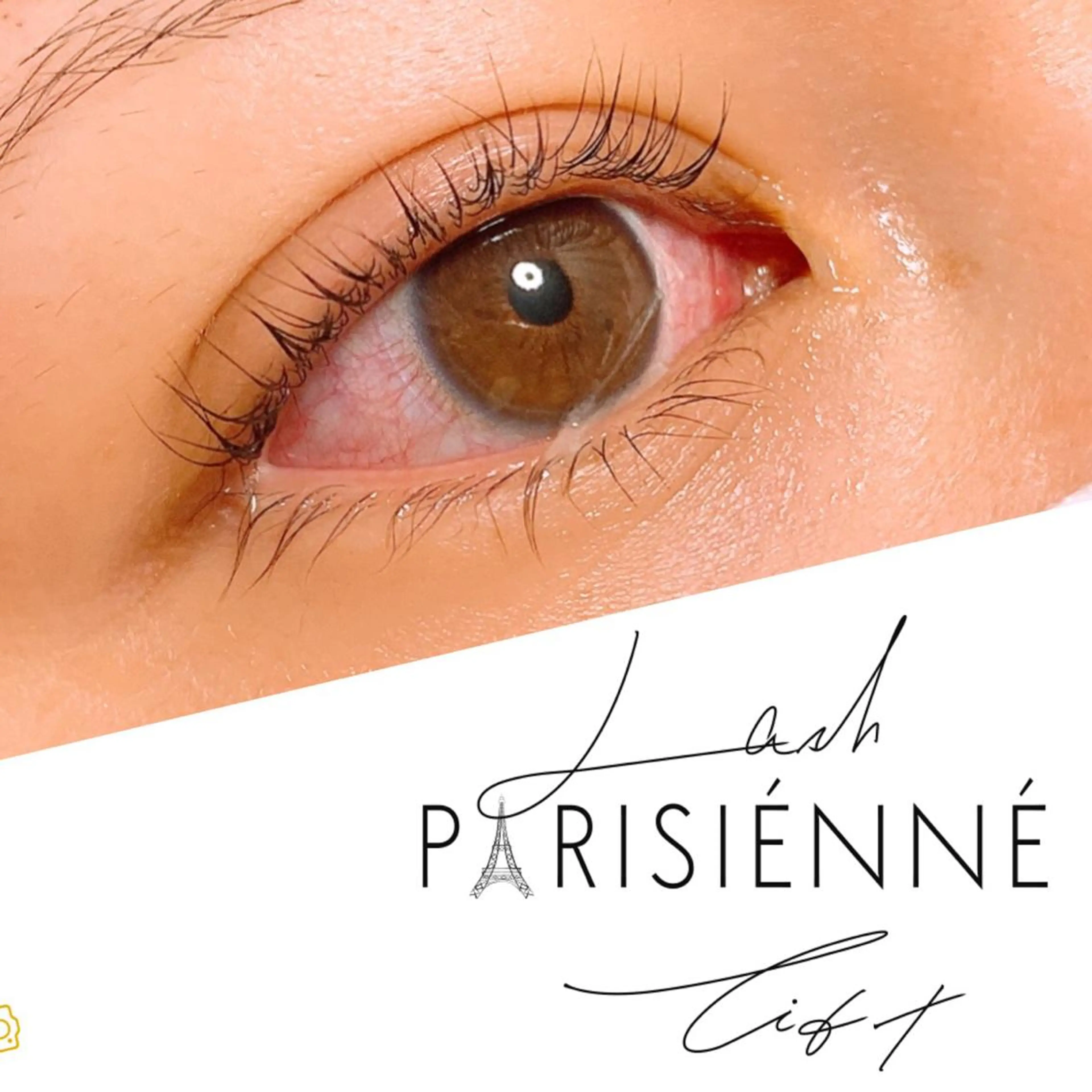 マツエク・マツパ パリジェンヌラッシュリフト 一重×まつ毛パーマ マツパ 裴 佑佳のマツエク・マツパデザイン