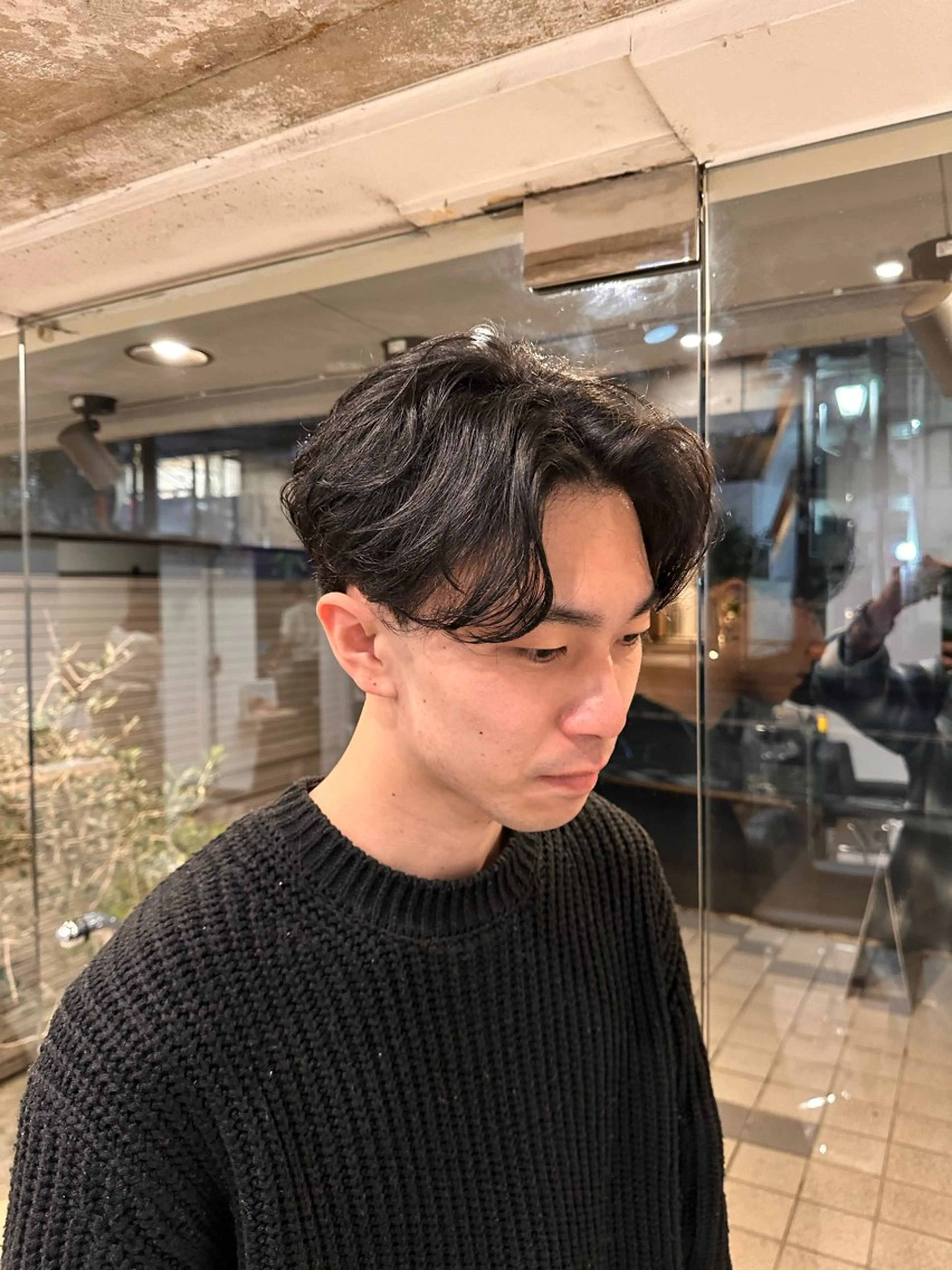 ミディアム メンズ 【メンズ専用サロン】 💈小林遥希💈のヘアスタイル