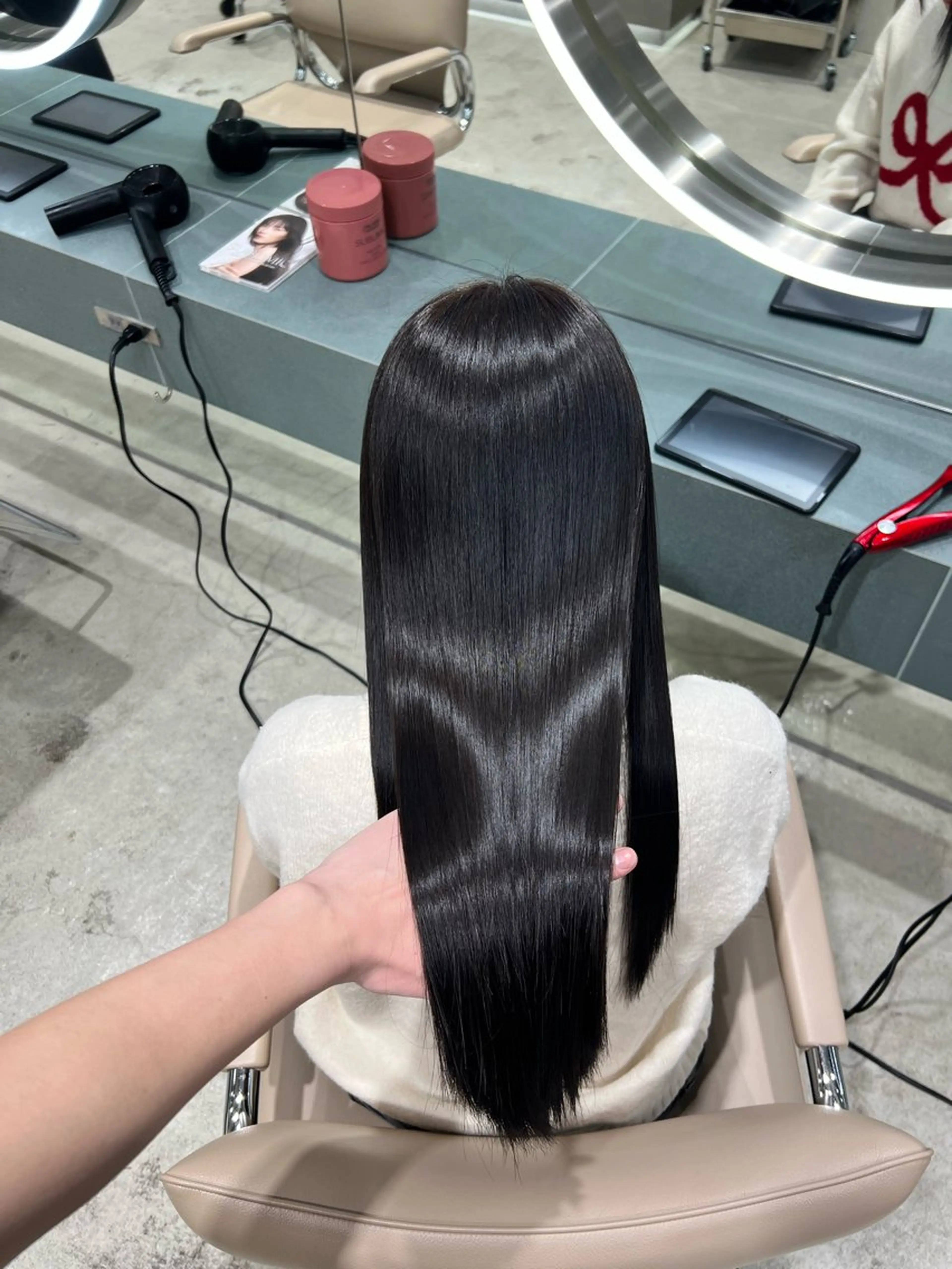 ミディアム ✨髪質改善 縮毛矯正 艶髪 立川 コウキ✨のヘアスタイル