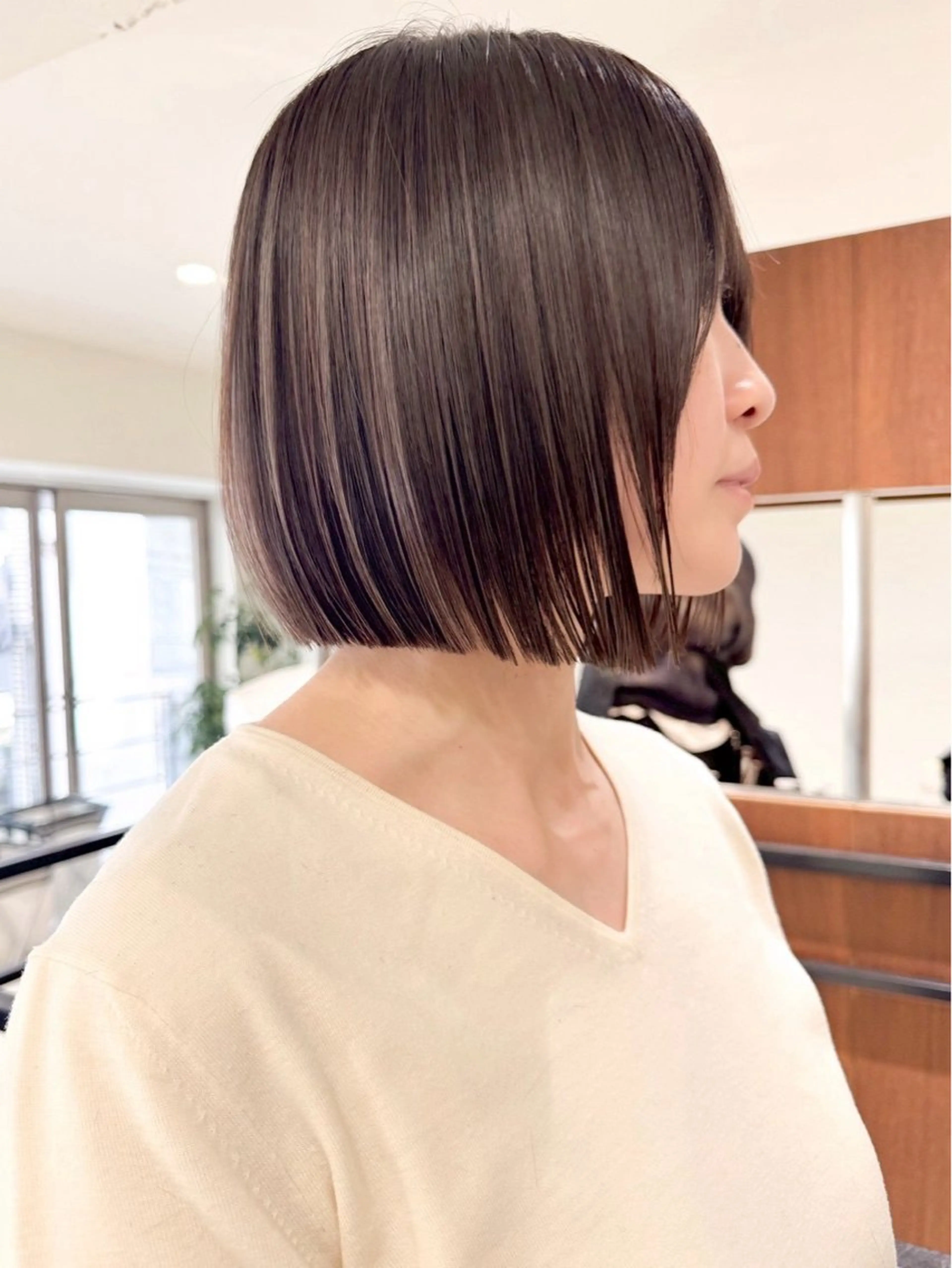 ショート カラー ✨レイヤーカット/透 名感カラー特化✨のヘアスタイル