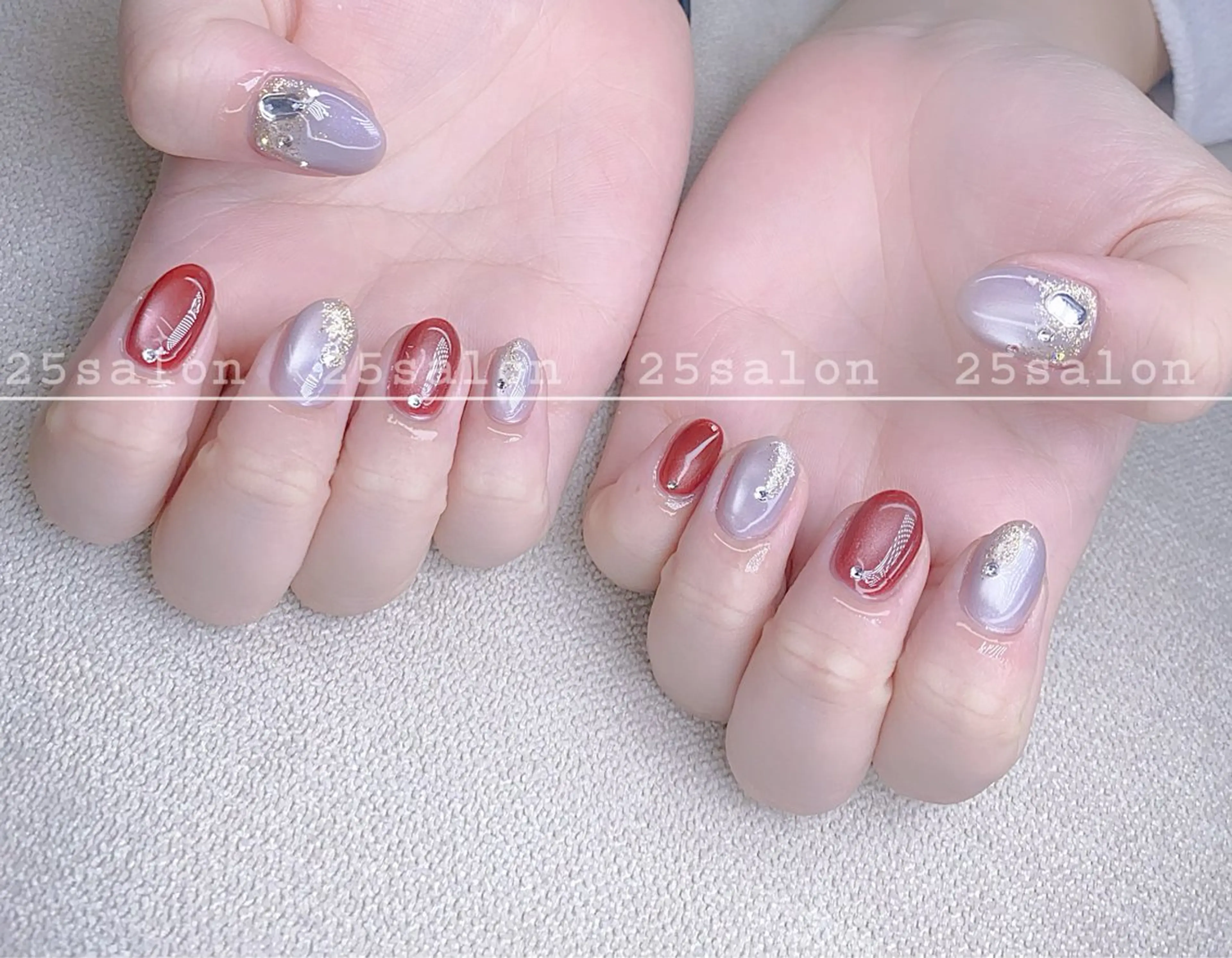 ネイル ジェルネイル 韓国ネイル ニュアンスネイル パラジェル ワンホンネイル 2 5のマツエク・マツパデザイン