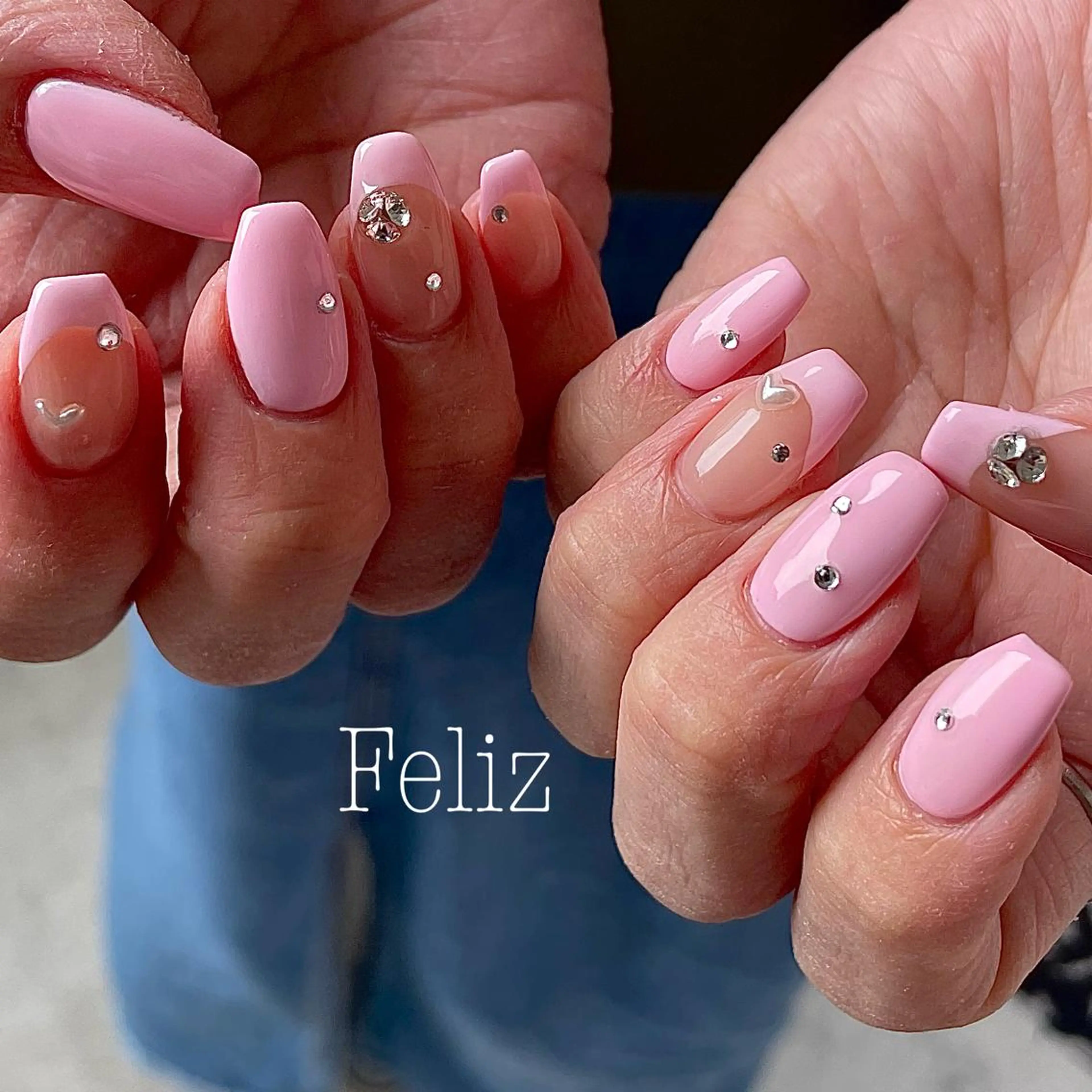 ネイル ハンドネイル ハンドケア Feliz所属・Feliz 楽しいネイルサロンのネイルデザイン