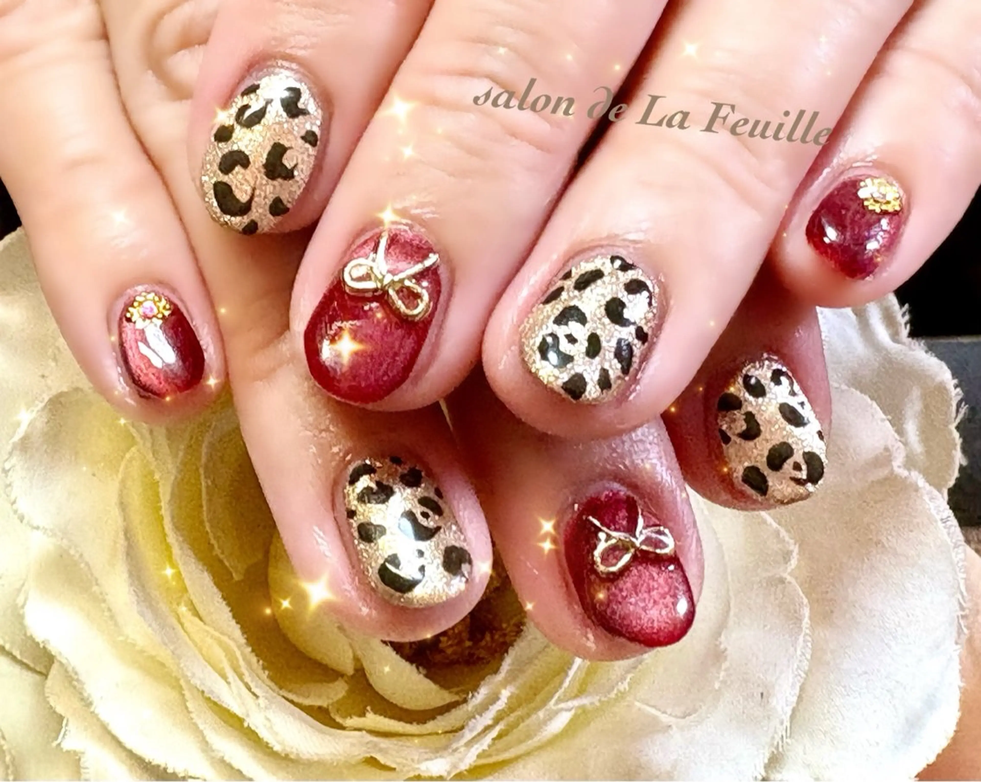 ショート サロンドラフィーユ LAFEUILLEのネイルデザイン