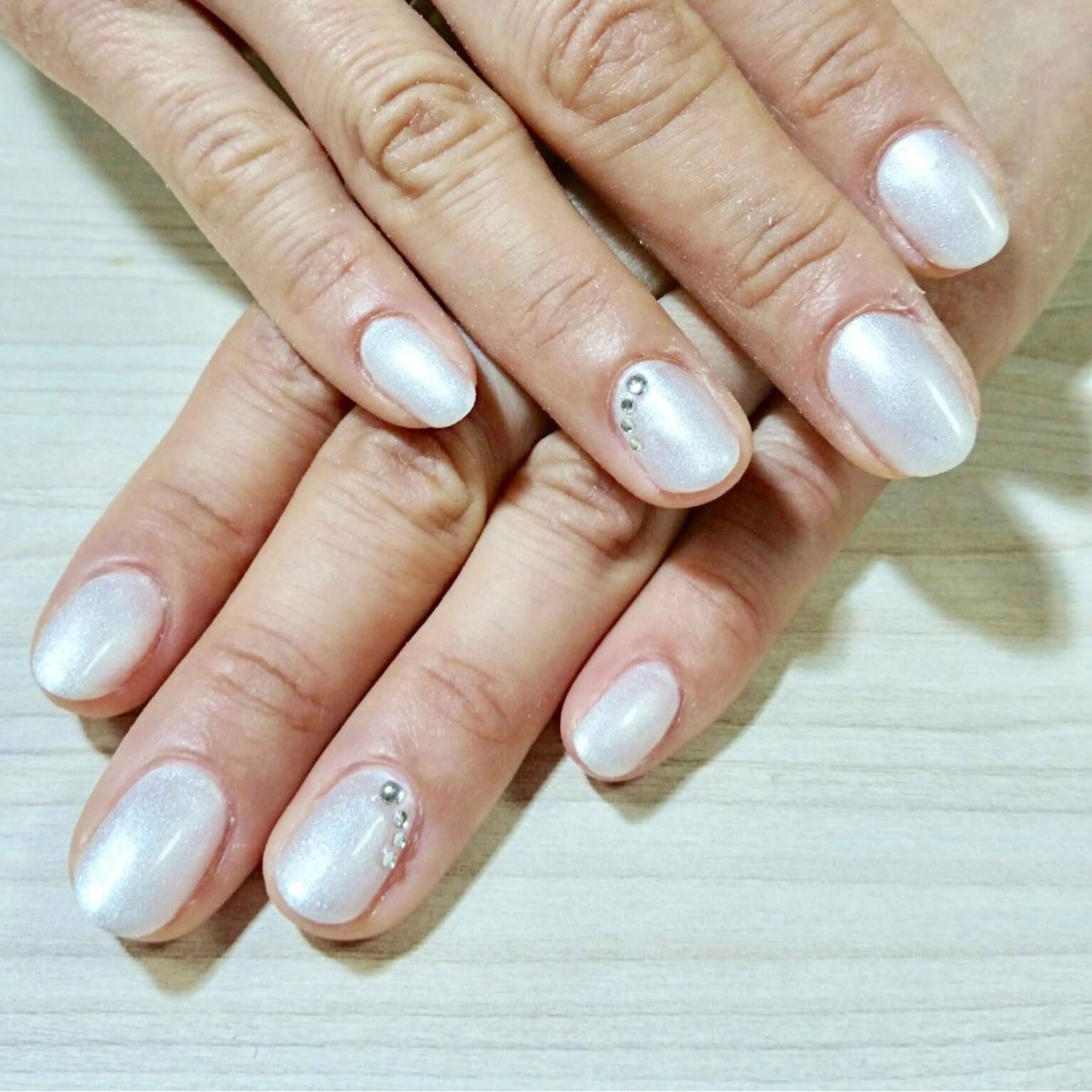 ネイル ワンカラーネイル 安藤 Charlotteのネイルデザイン