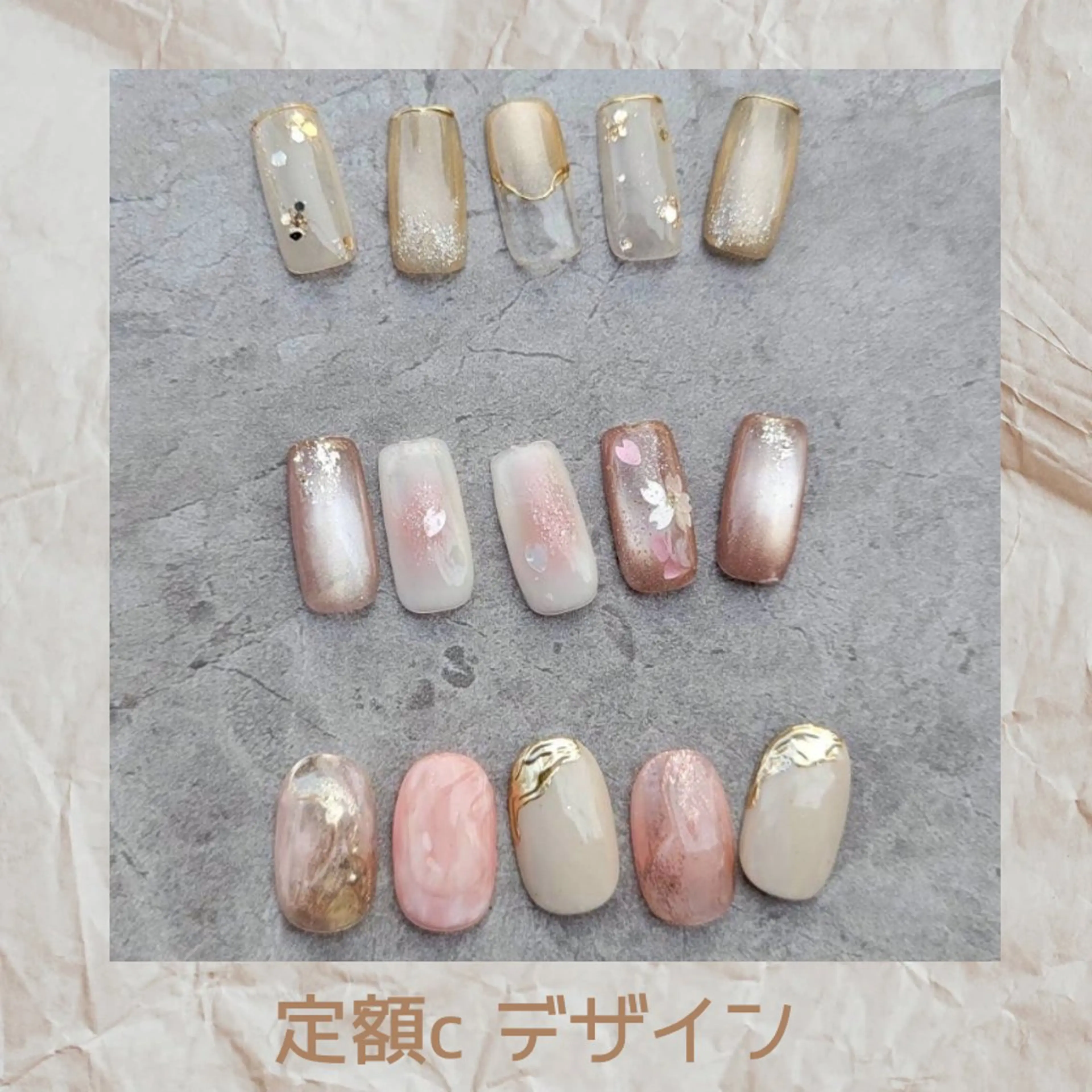 ネイル ハンドネイル nailsalon enu.　miyuのネイルデザイン