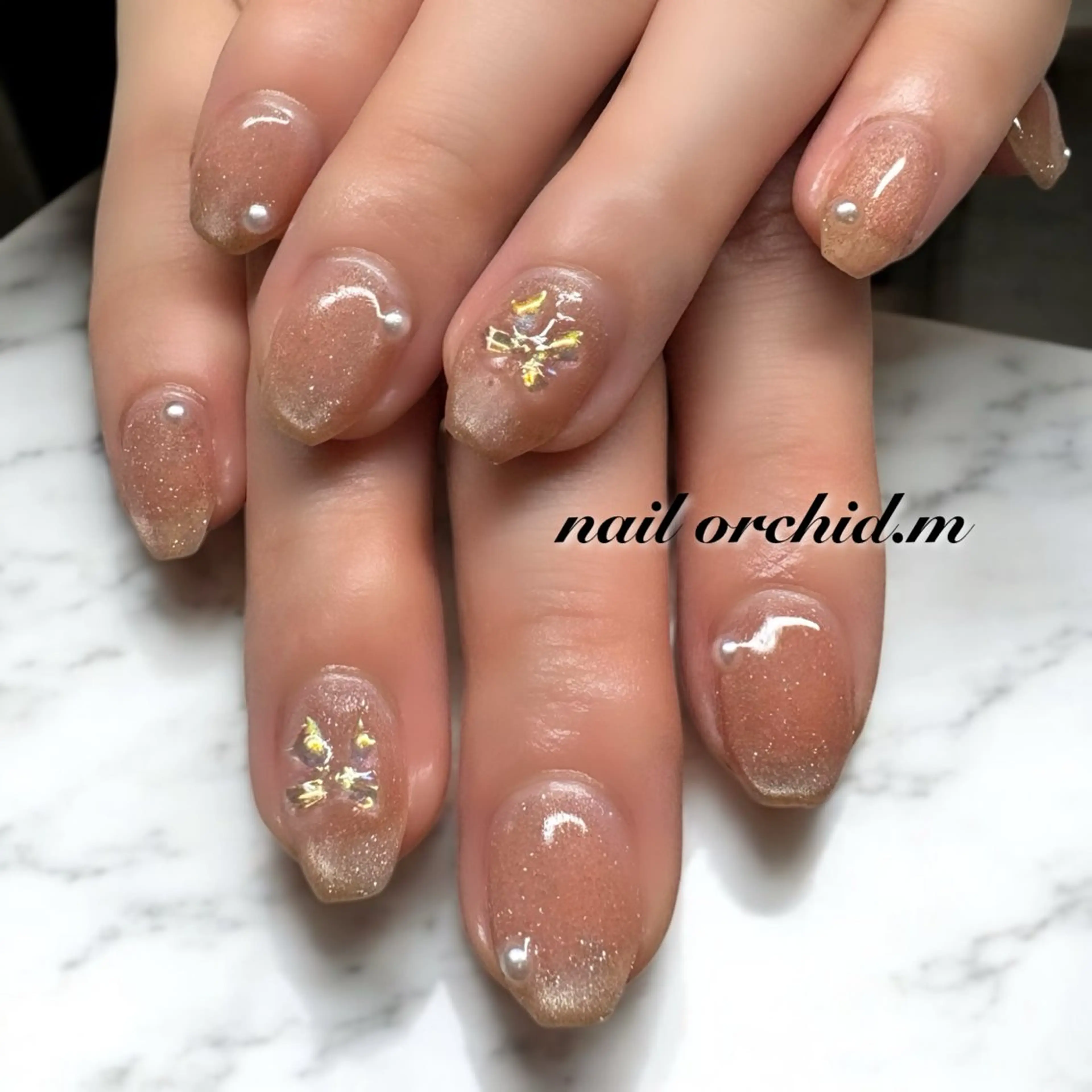 ネイル ハンドネイル orchid mikiのネイルデザイン