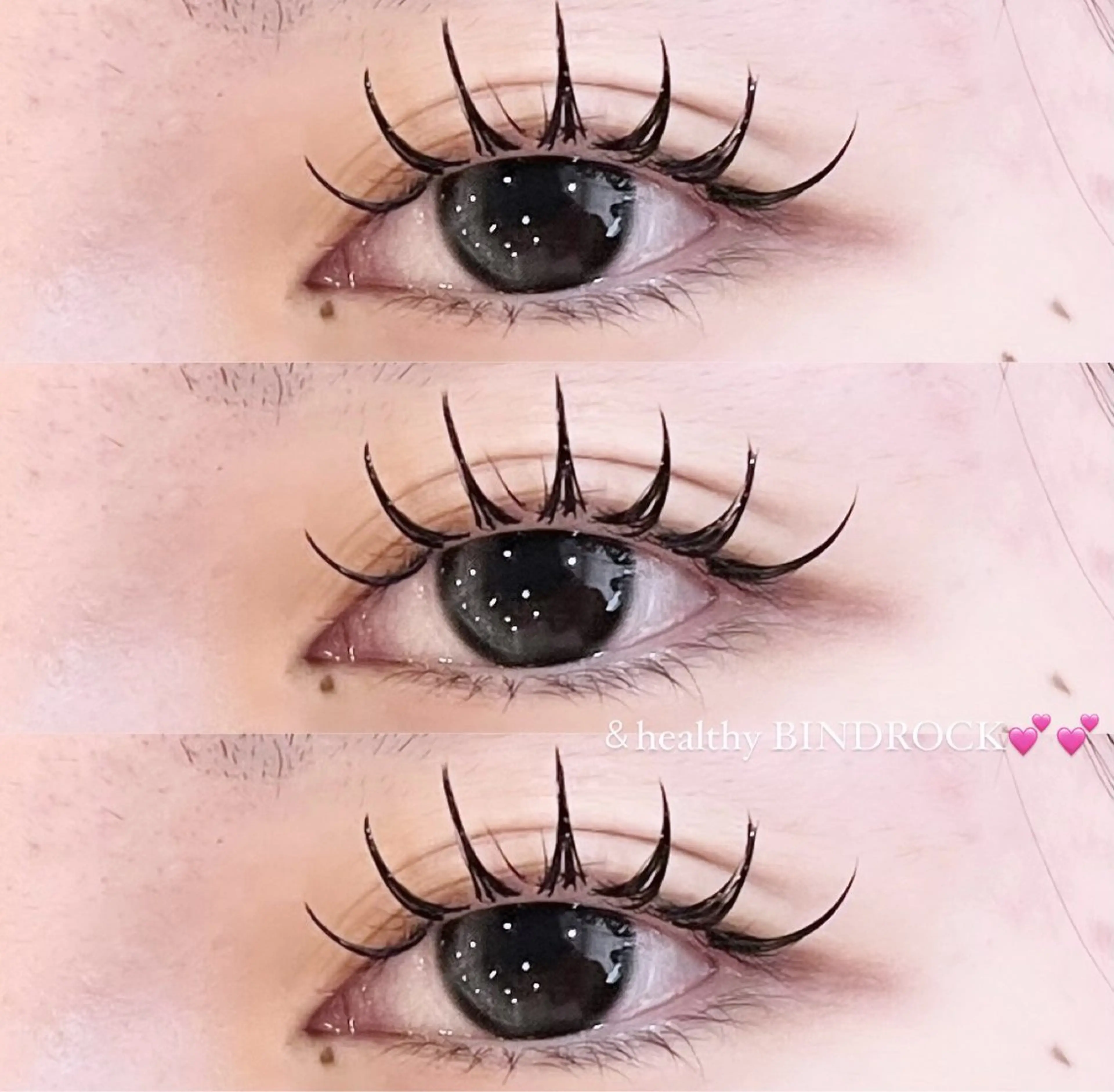 マツエク・マツパ バインドロック 束感まつ毛 🎀millie ainee♡田畑🎀のマツエク・マツパデザイン
