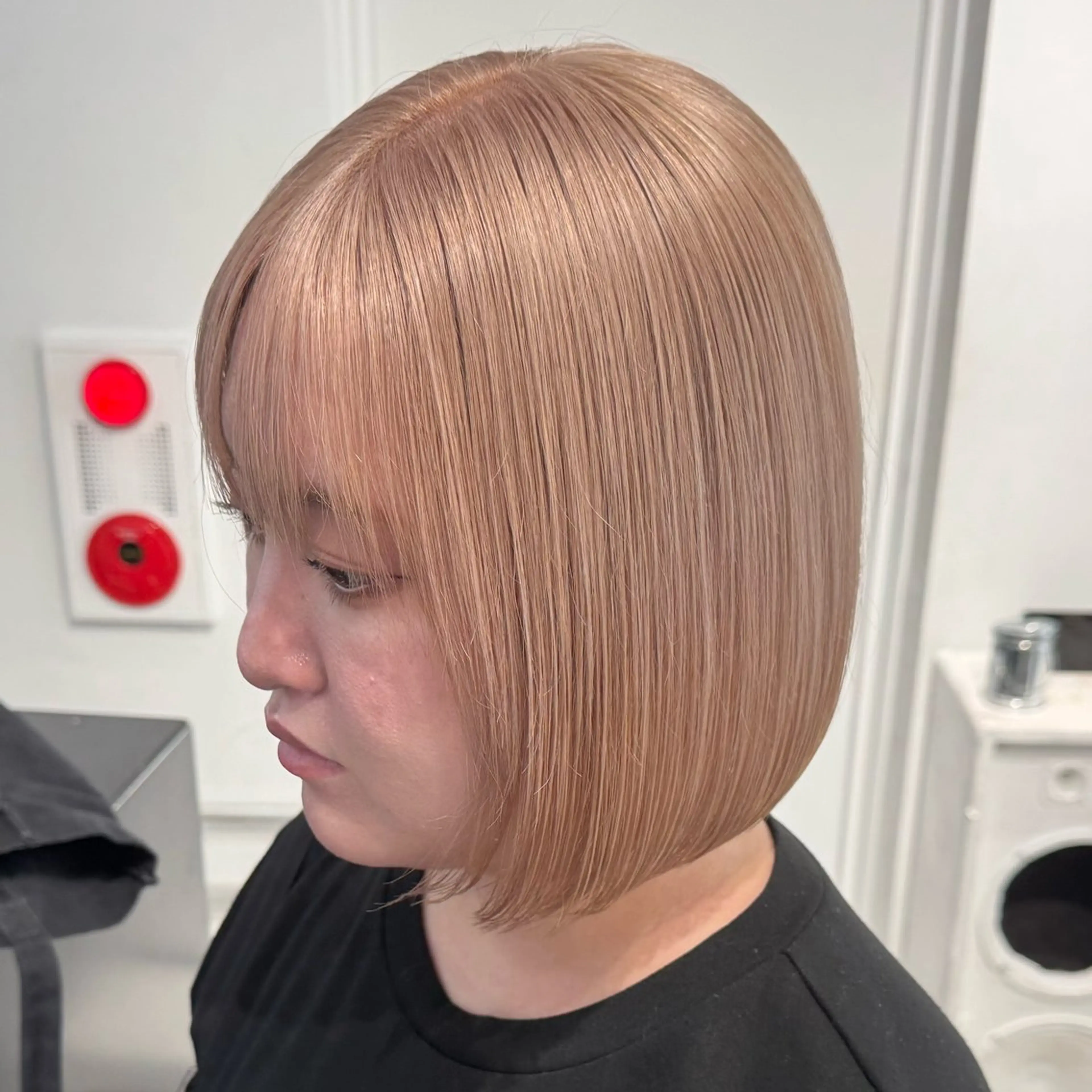 ショート カラー ヘアカラー 原宿 艶カラー🫧 ちり🍎のヘアスタイル