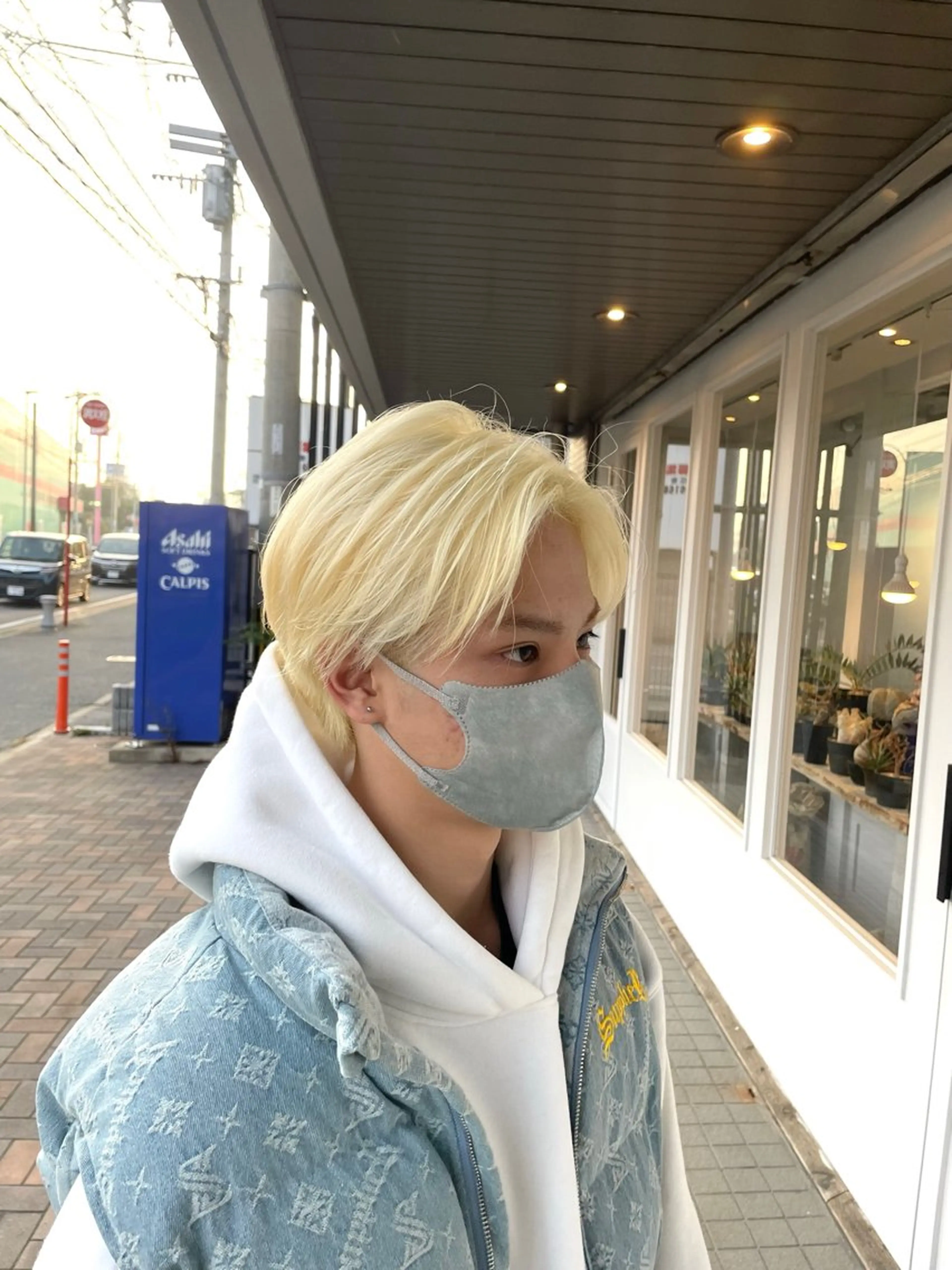 ショート カラー メンズ カット ヘアカラー HAIR-MAKE-BARN所属・北九州/折尾/パーマ /ゆうと/八幡西区のヘアスタイル