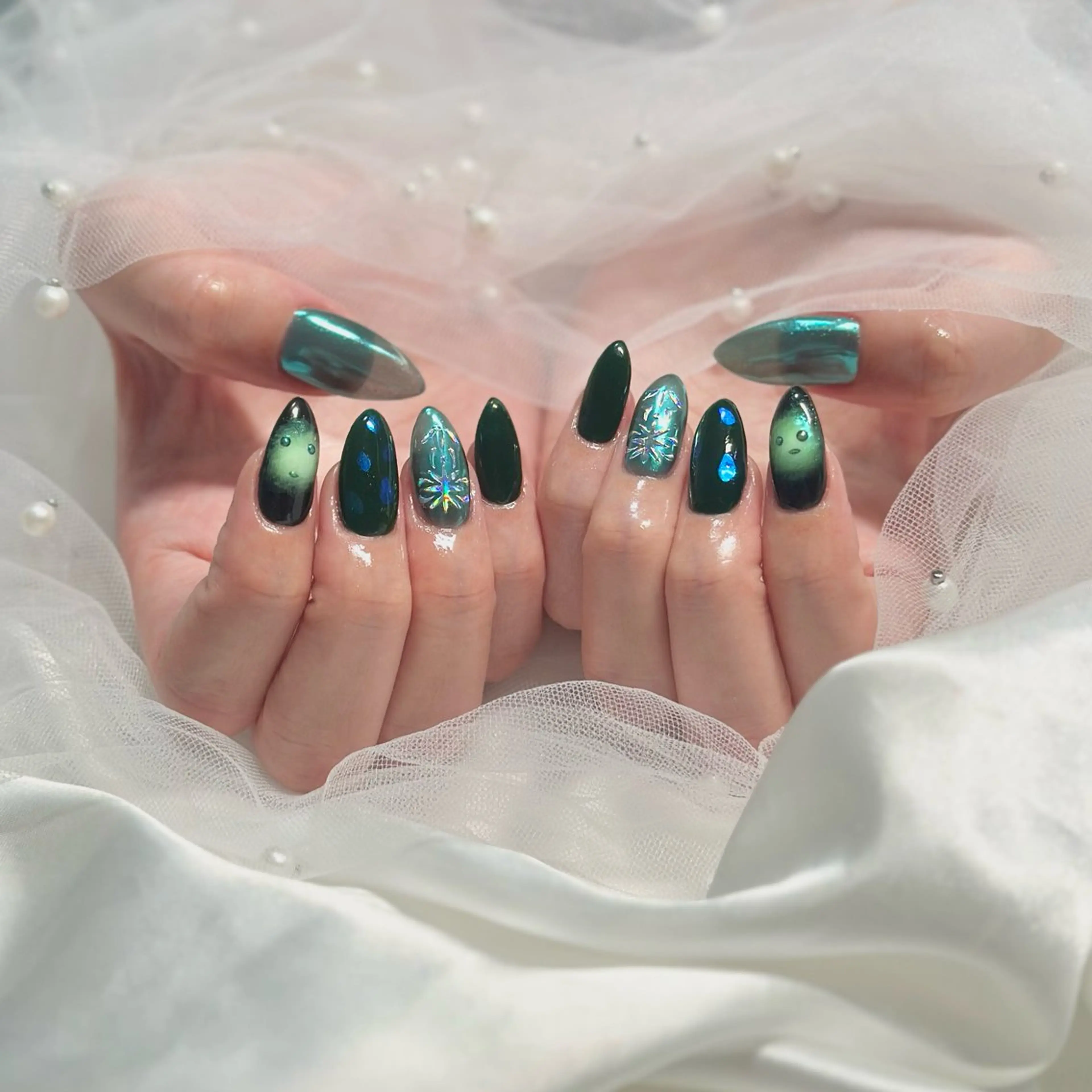 ネイル 持ち込み nailsalon Lucetta.のネイルデザイン