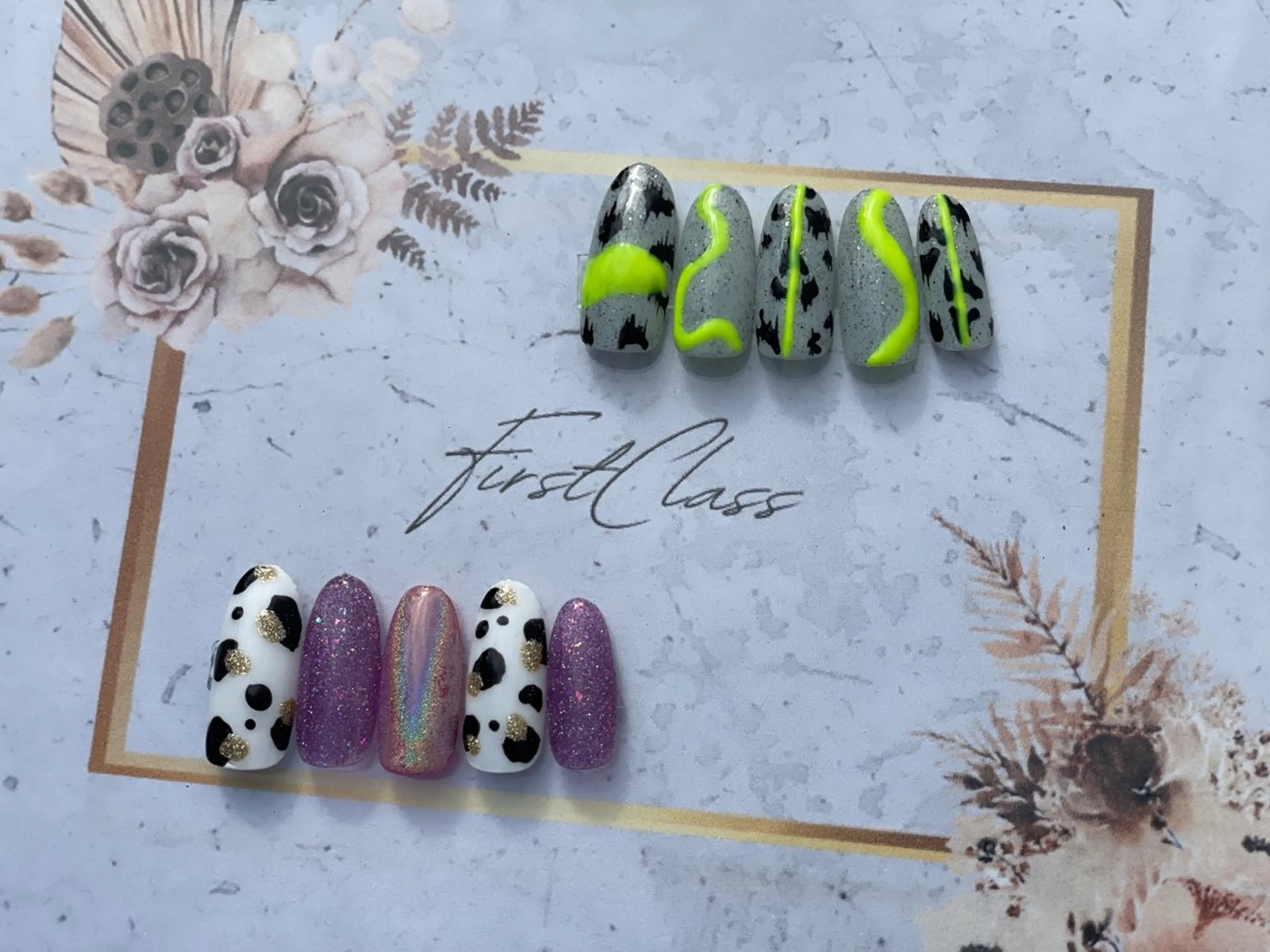 ネイル 長さ出し ハンドネイル 。 YURiのネイルデザイン