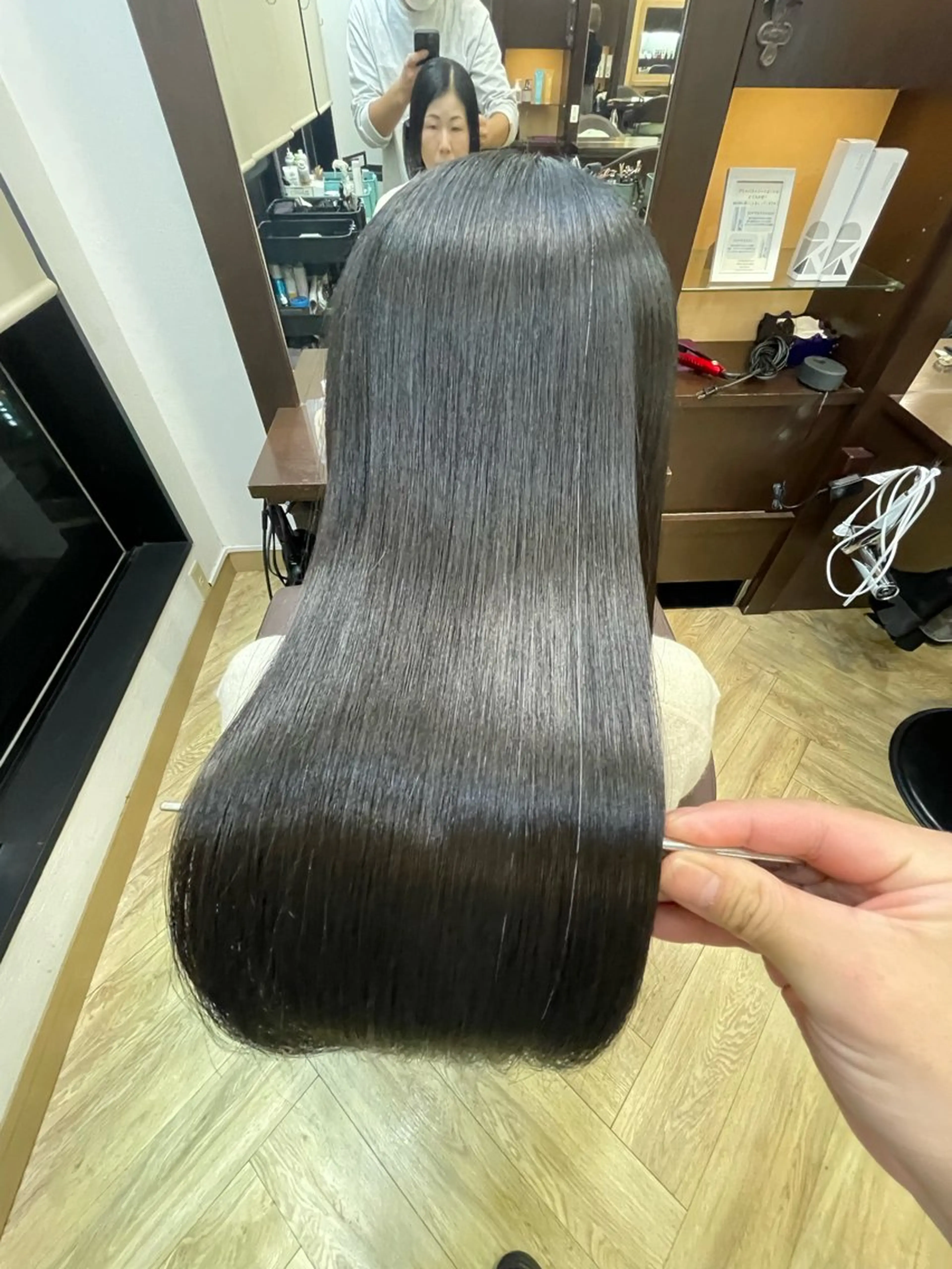 ロング Lucca Lance経堂店【ルッカランス】所属・美髪矯正/髪質改善/ 福崎航平のヘアスタイル